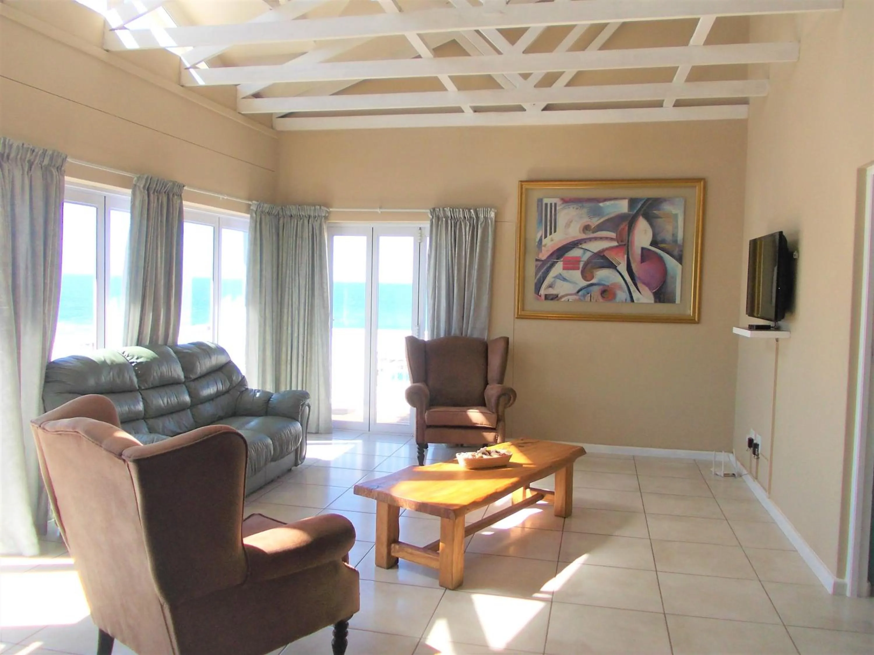 Seating Area in Point Village Hotel and Self Catering