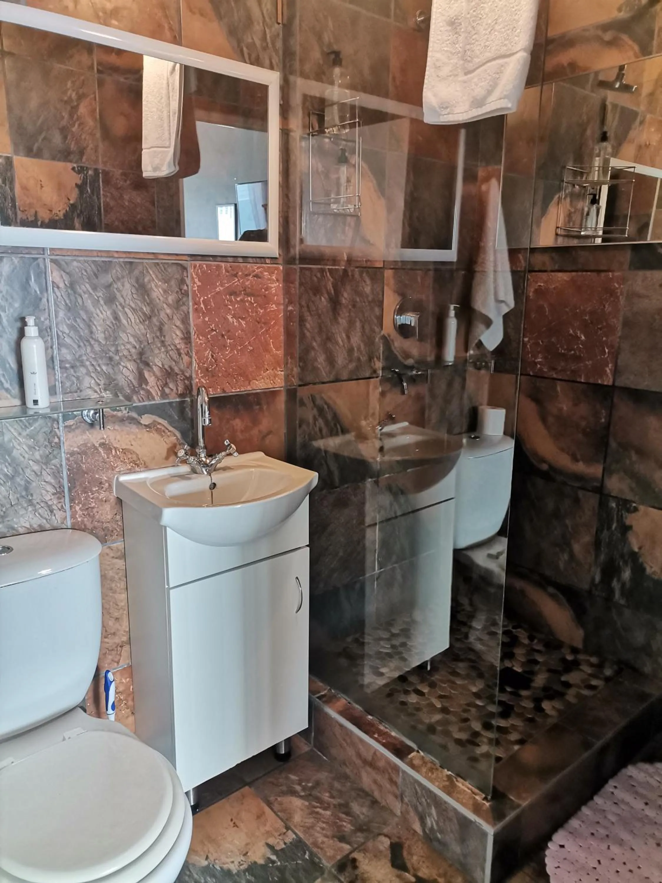 Bathroom in Point Village Hotel and Self Catering