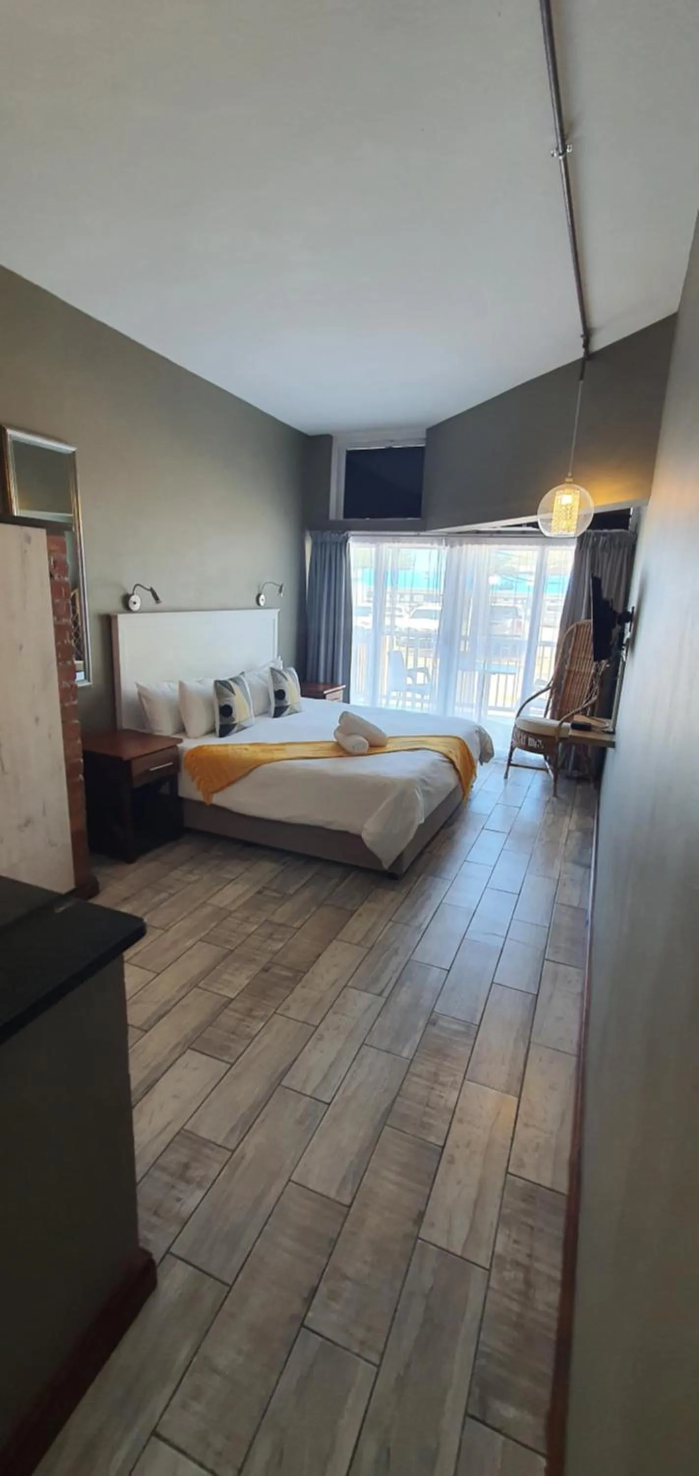 Photo of the whole room, Bed in Point Village Hotel and Self Catering