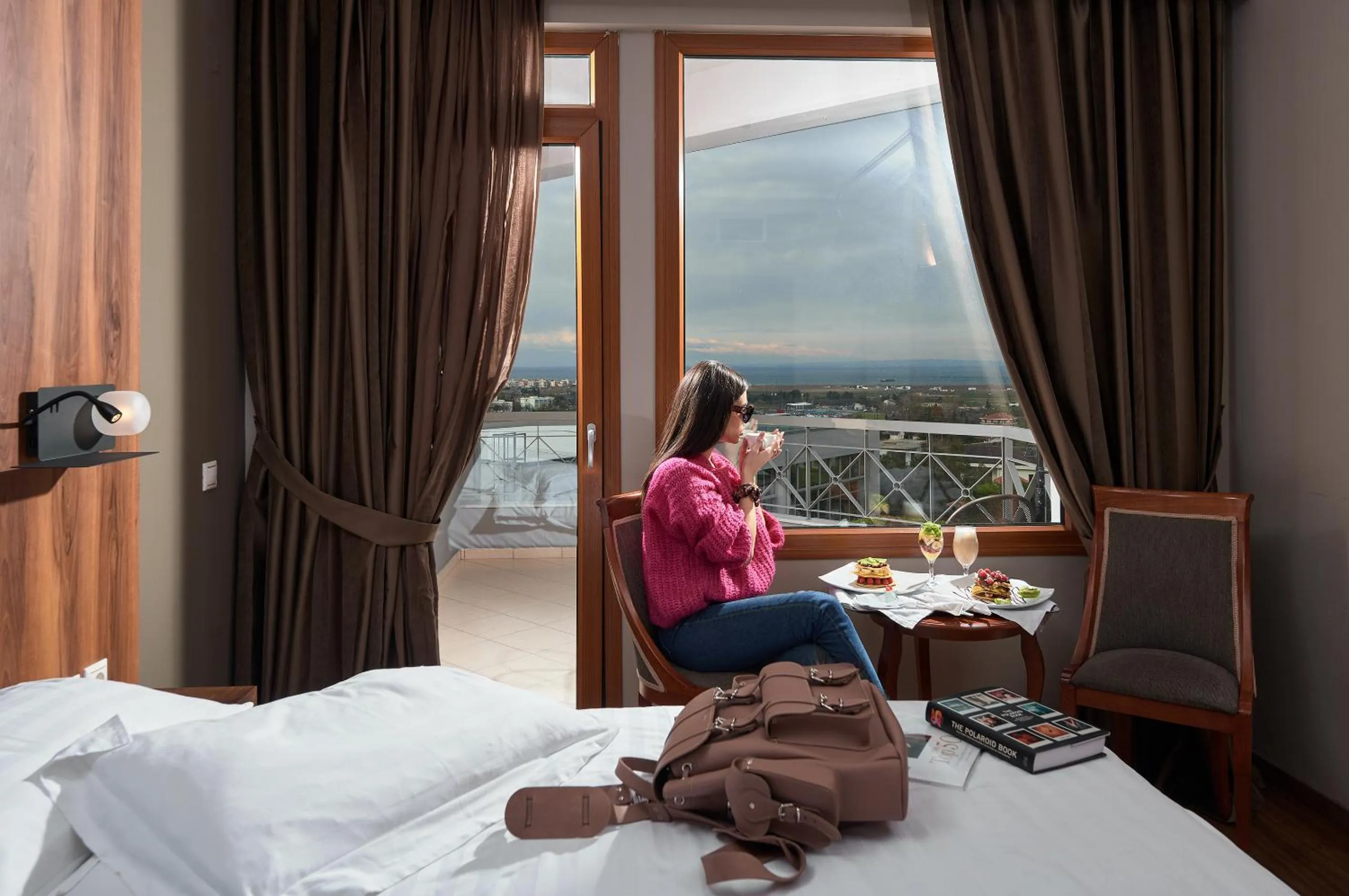 Decorative detail, Bed in Royal Hotel Thessaloniki