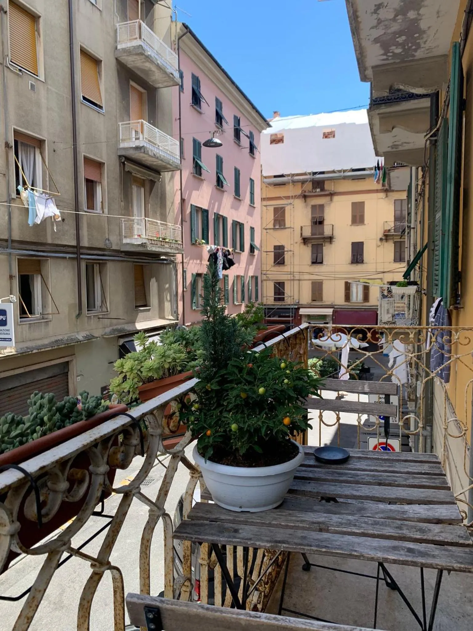 Balcony/Terrace in La Taverna del Metallo Rooms