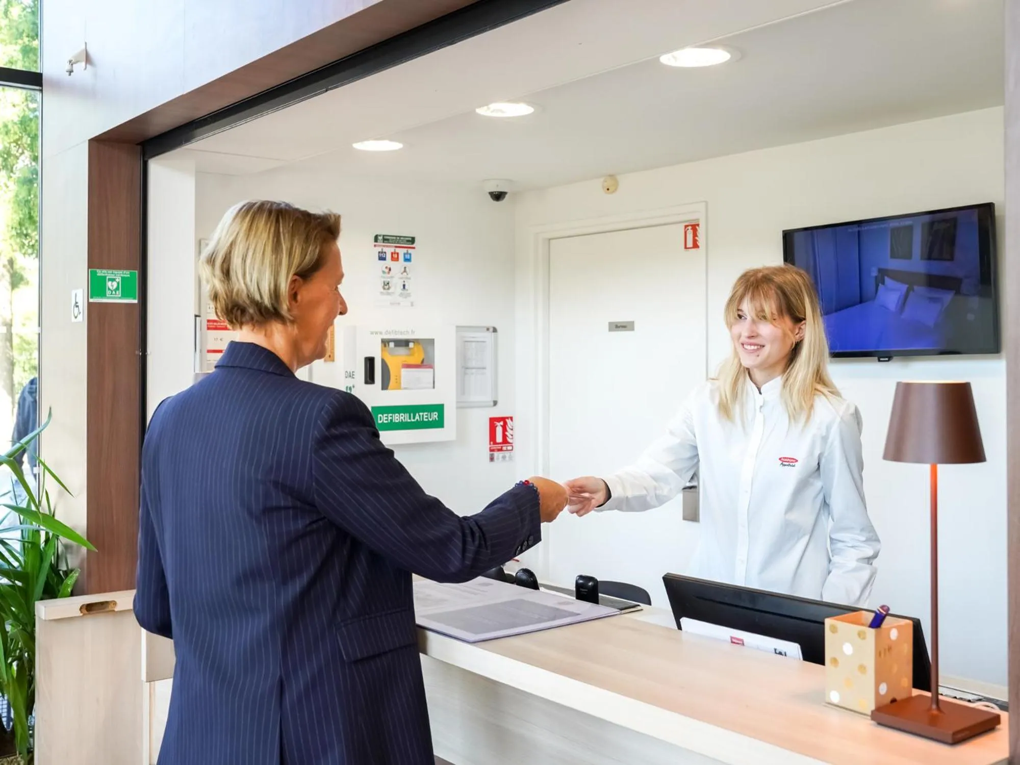 Lobby or reception in Séjours & Affaires Paris-Vitry