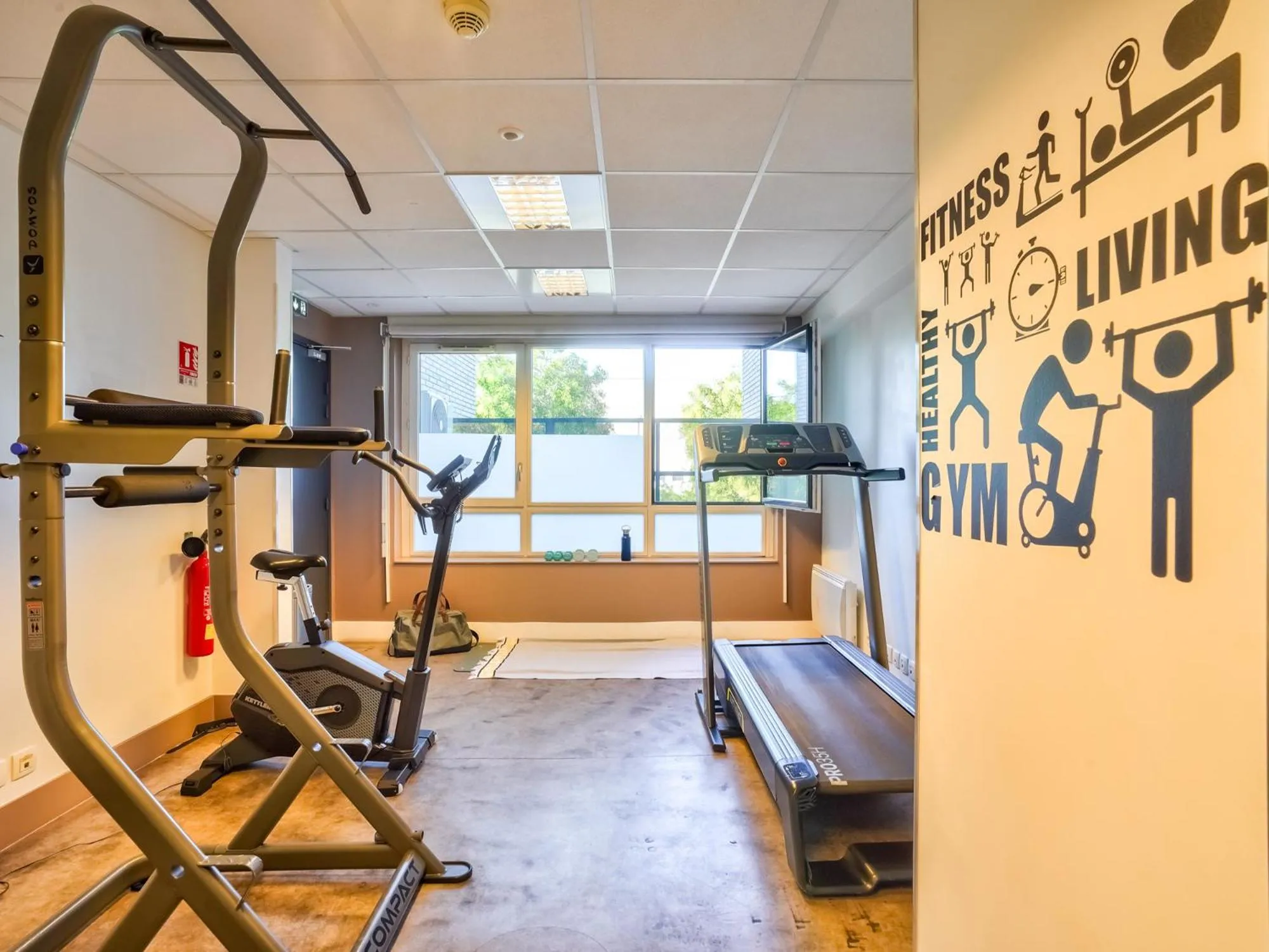 Fitness centre/facilities in Séjours & Affaires Paris-Vitry