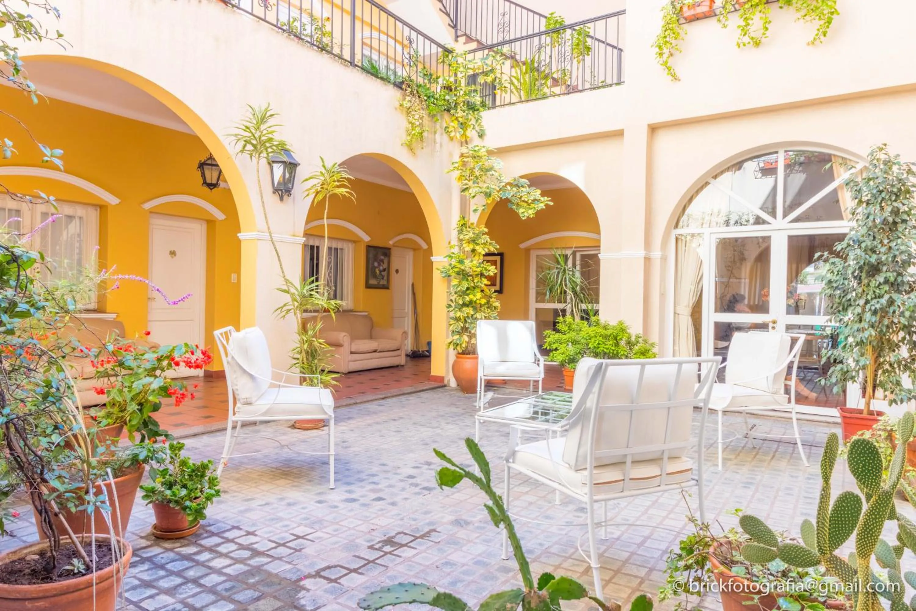 Patio in Delvino Boutique Hotel