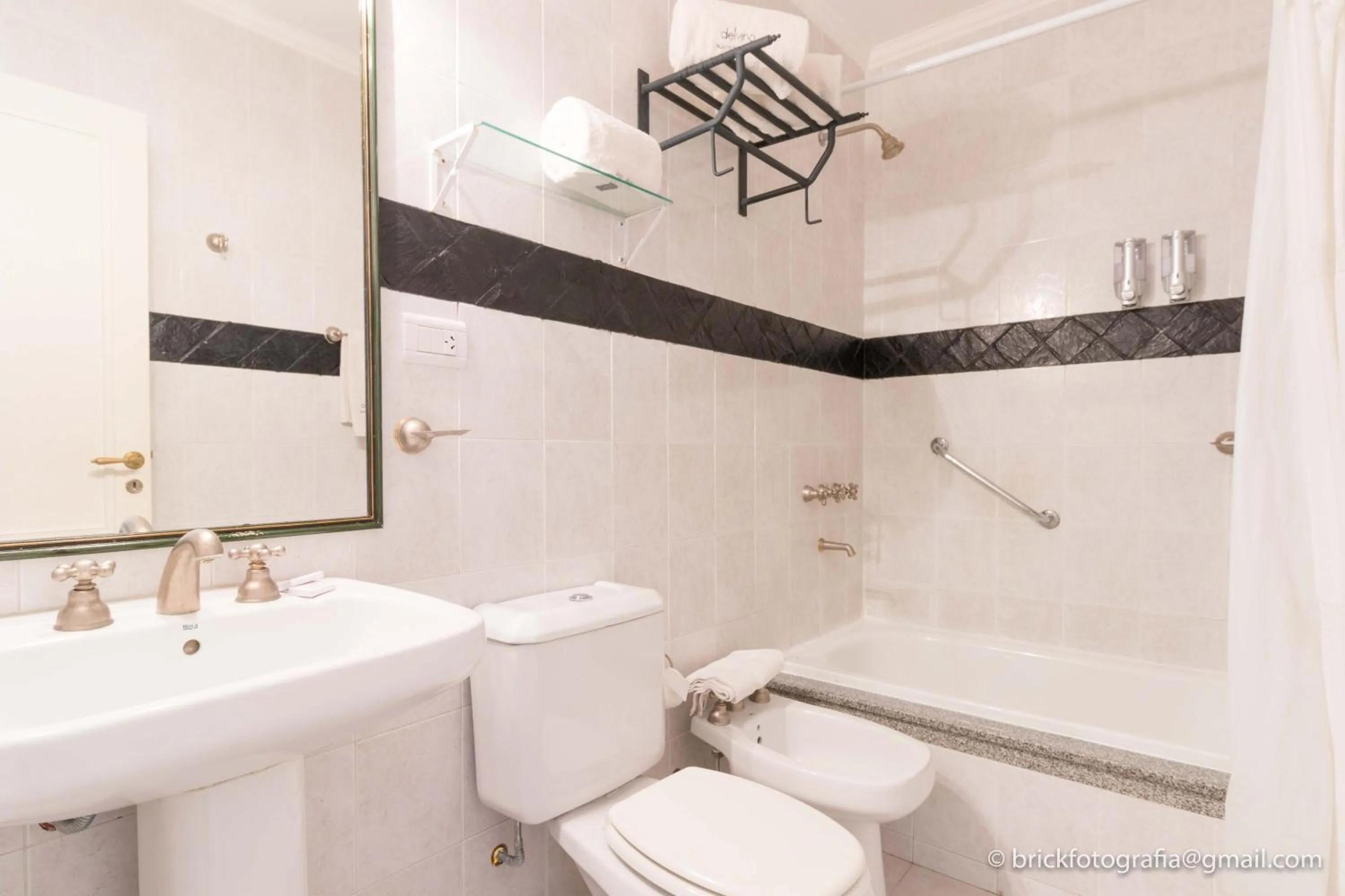 Bathroom in Delvino Boutique Hotel