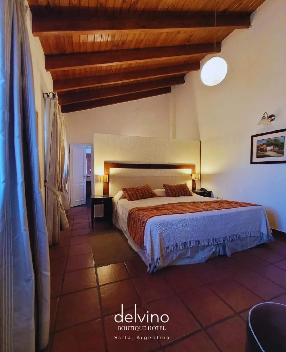 Bed in Delvino Boutique Hotel