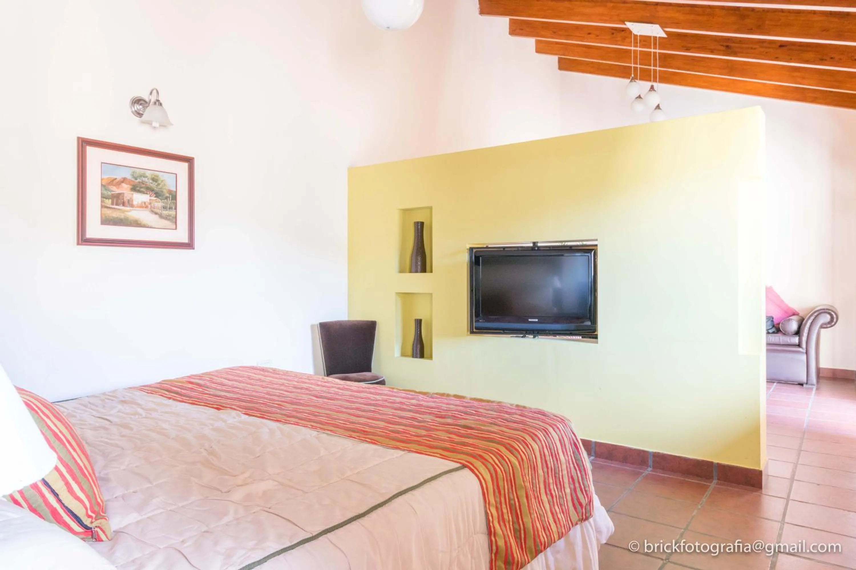 Bed in Delvino Boutique Hotel