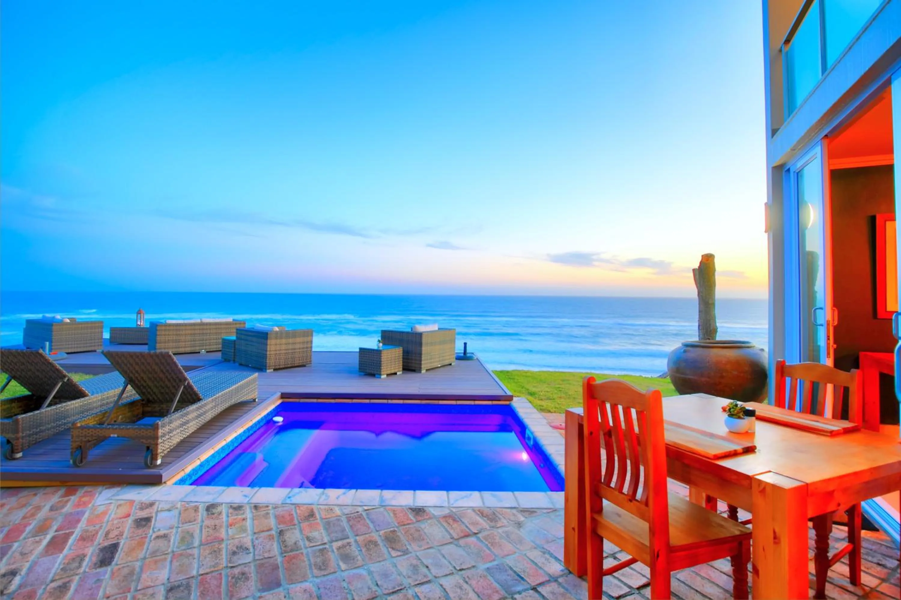 Sea view in Dune Villa Wilderness