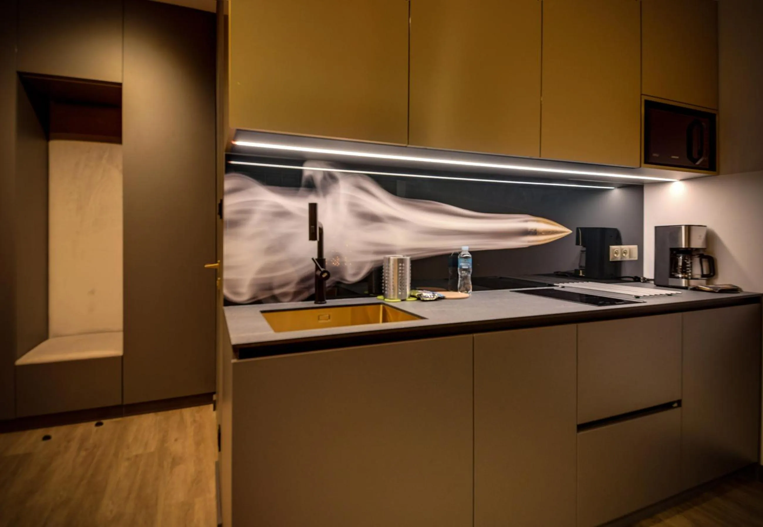 Coffee/tea facilities in Q Apartamenty