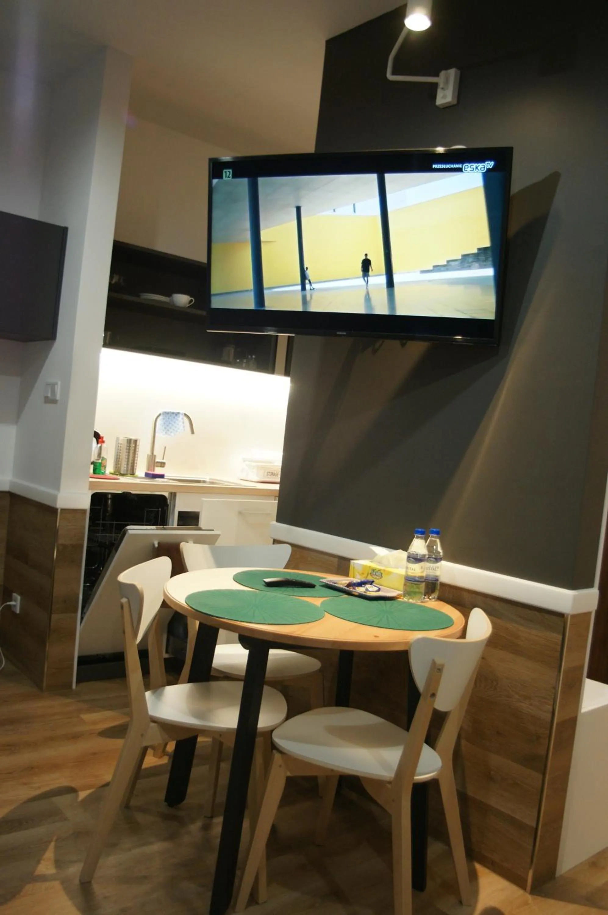 Kitchen or kitchenette in Q Apartamenty