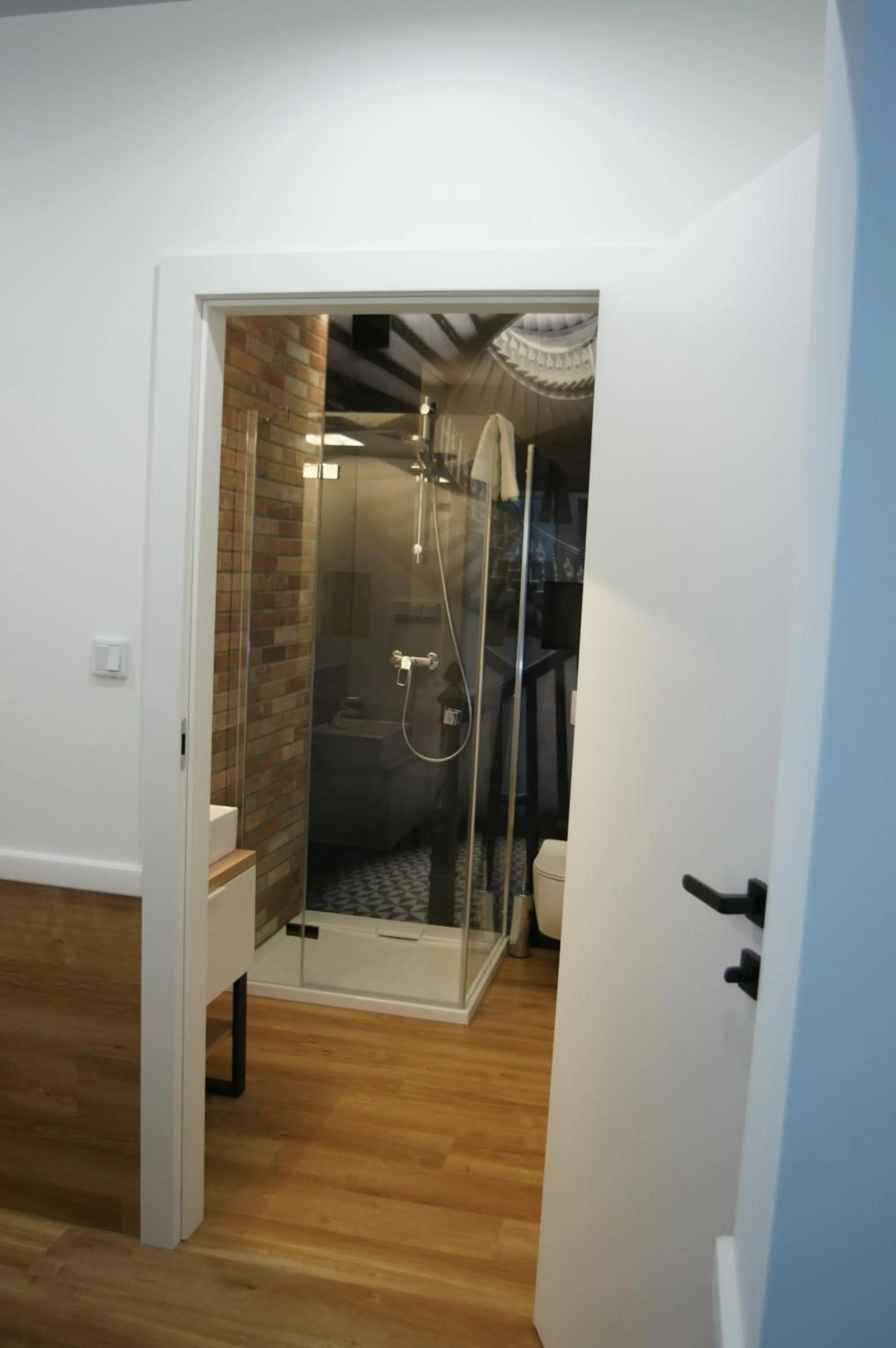 Bathroom in Q Apartamenty