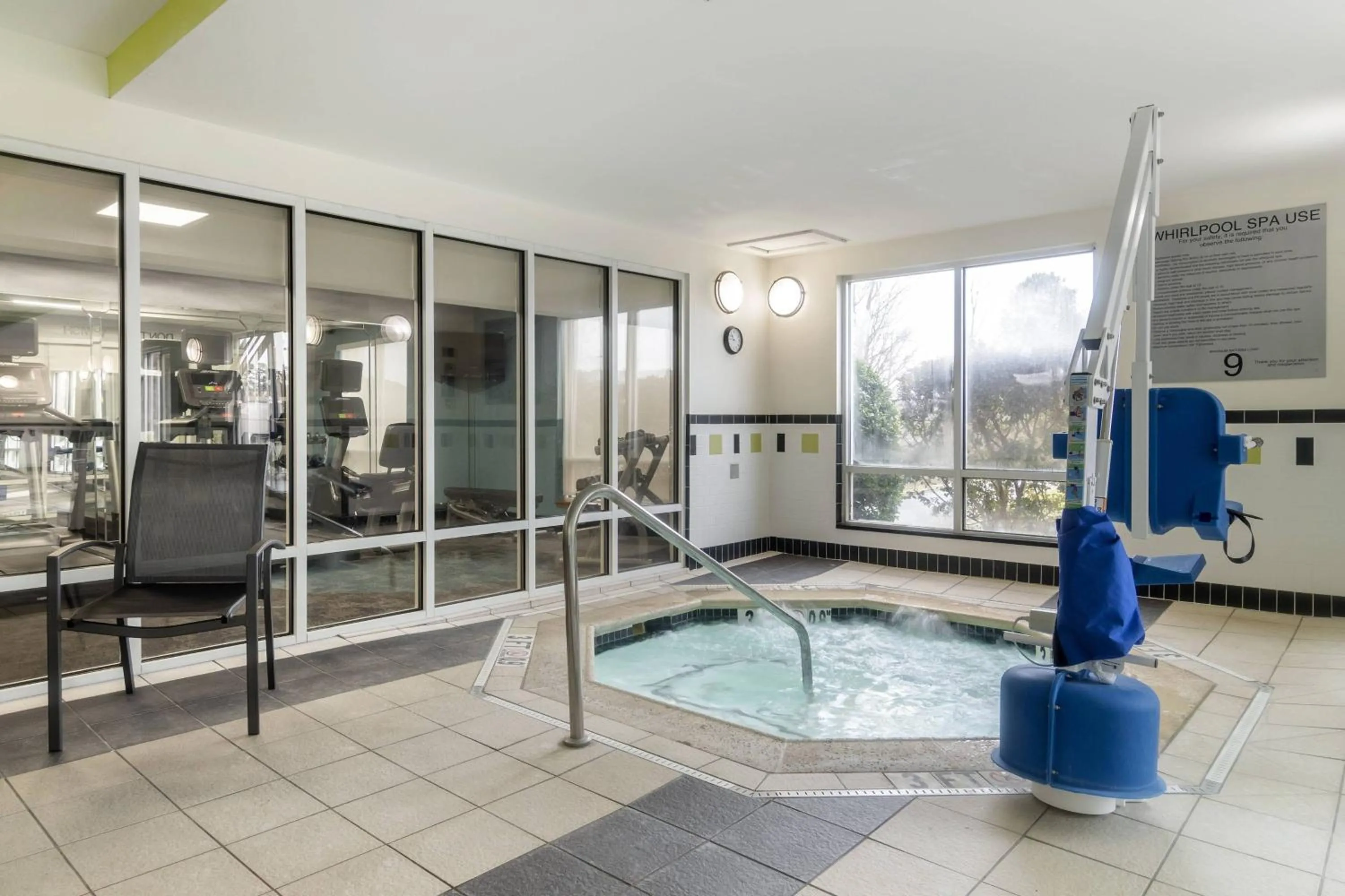 Fitness centre/facilities in Fairfield Inn & Suites by Marriott Commerce