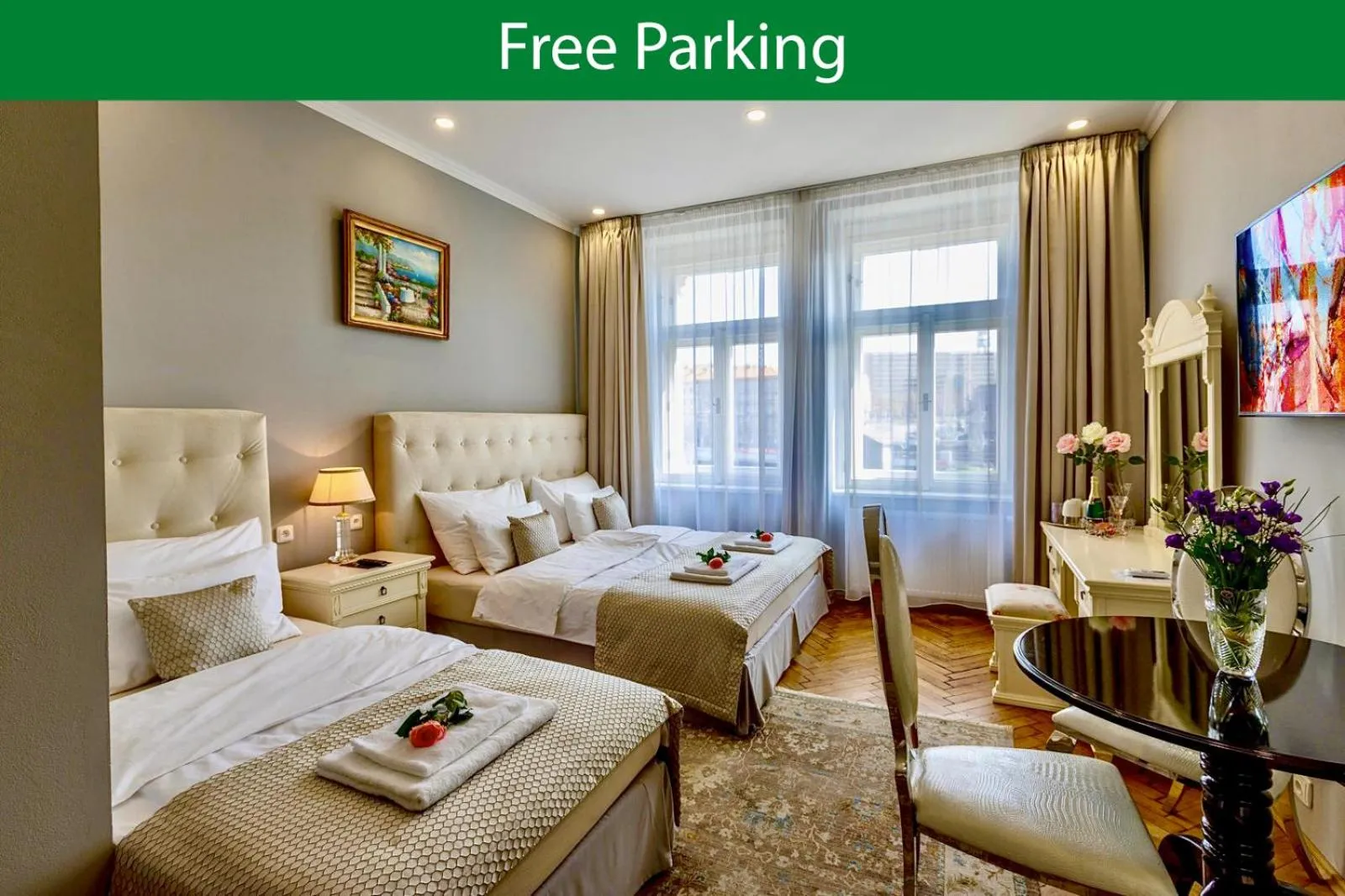 Bed in SlaBur Residence