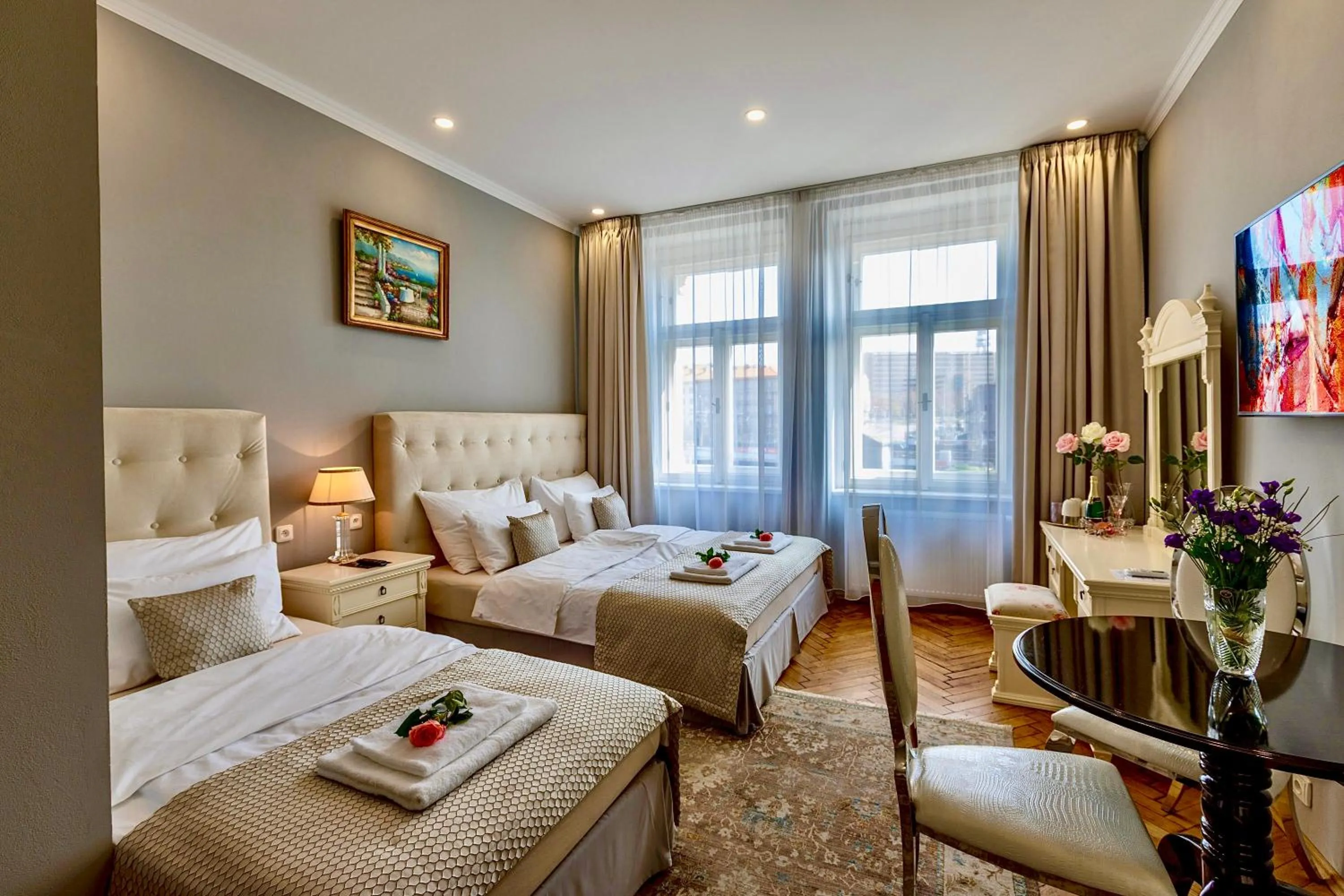 Bed in SlaBur Residence