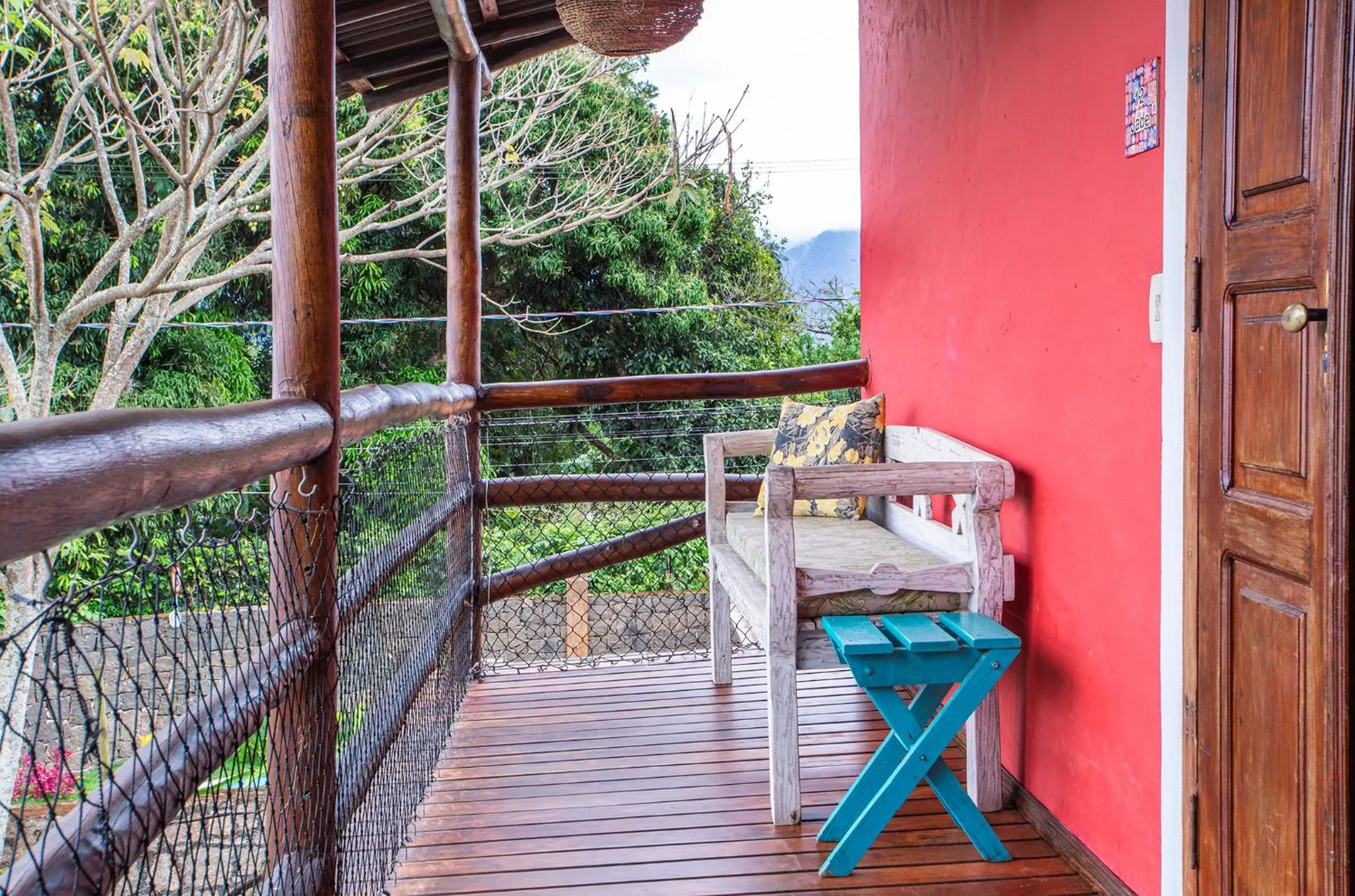 Balcony/Terrace in Pousada Recanto da Villa