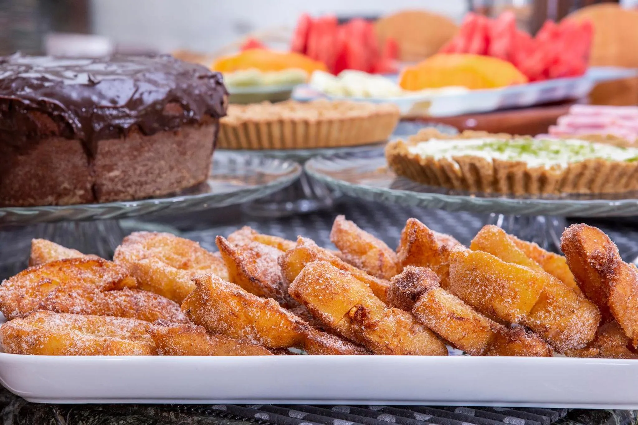 Breakfast in Pousada Recanto da Villa