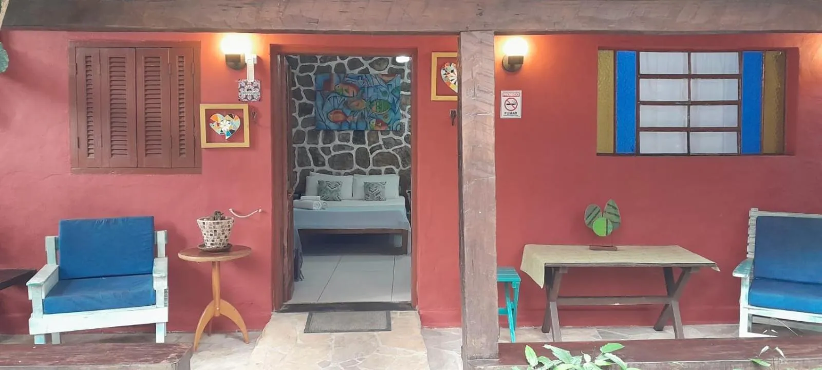 Photo of the whole room in Pousada Recanto da Villa