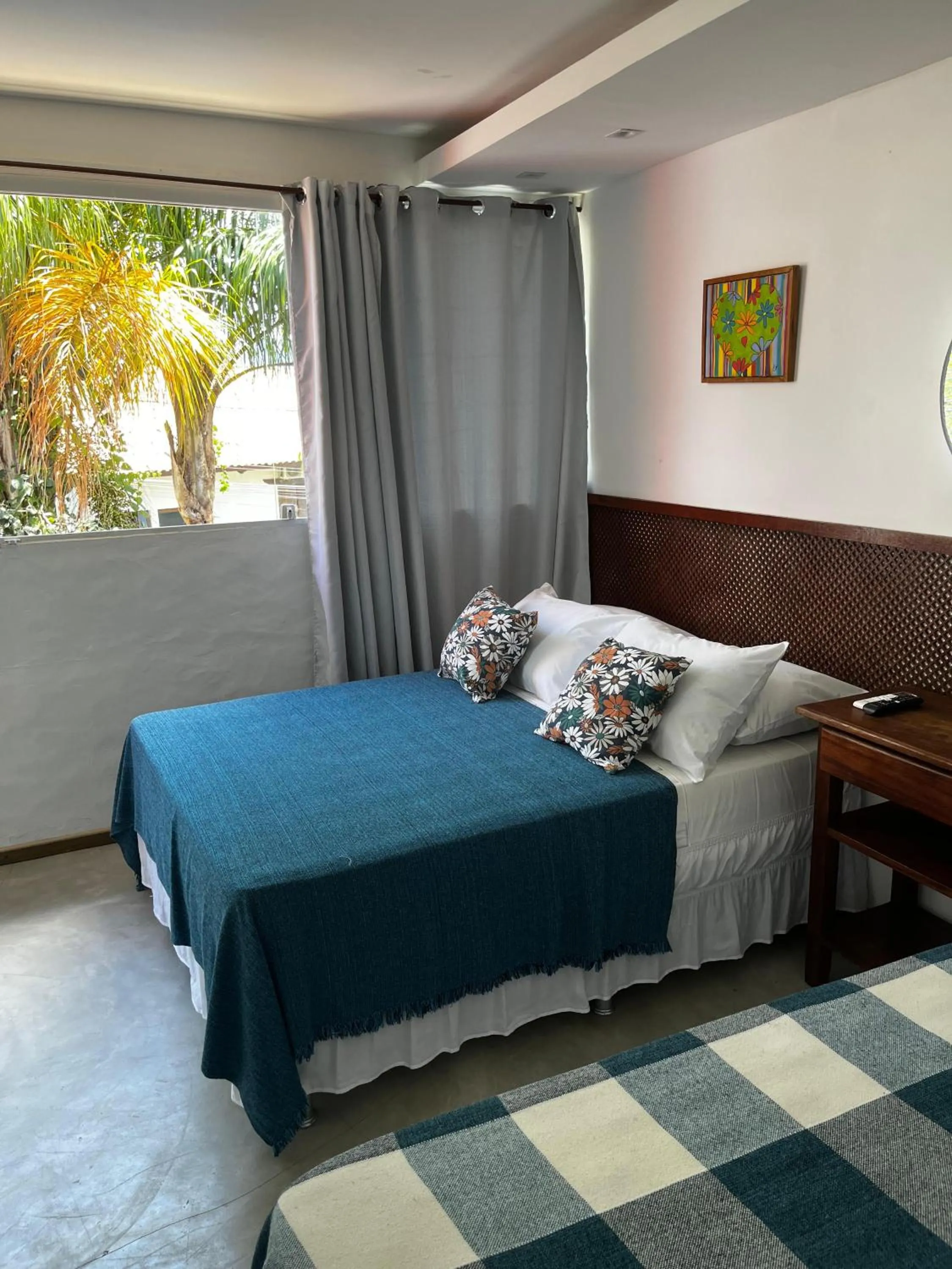 Bed in Pousada Recanto da Villa