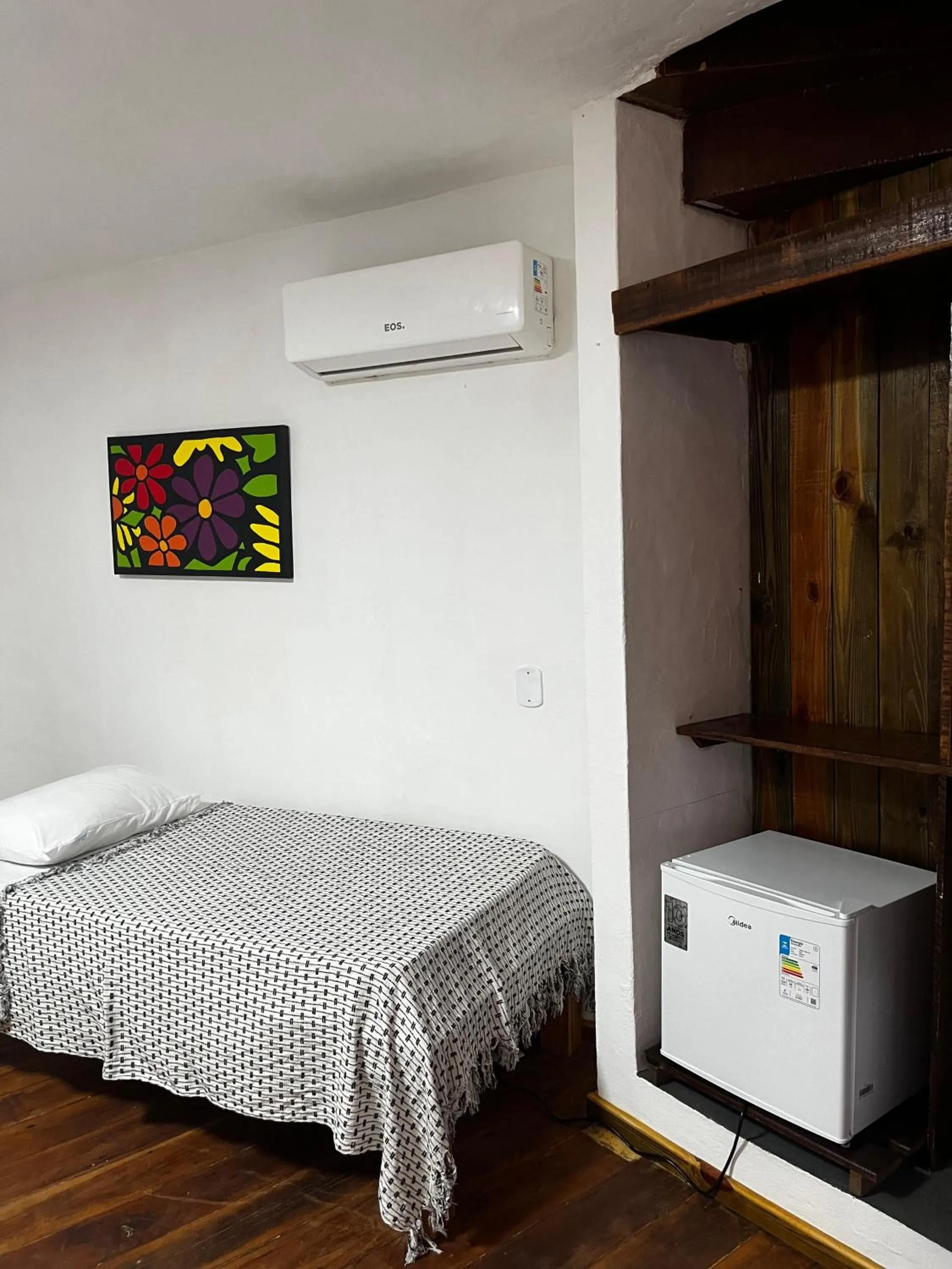 Bed in Pousada Recanto da Villa