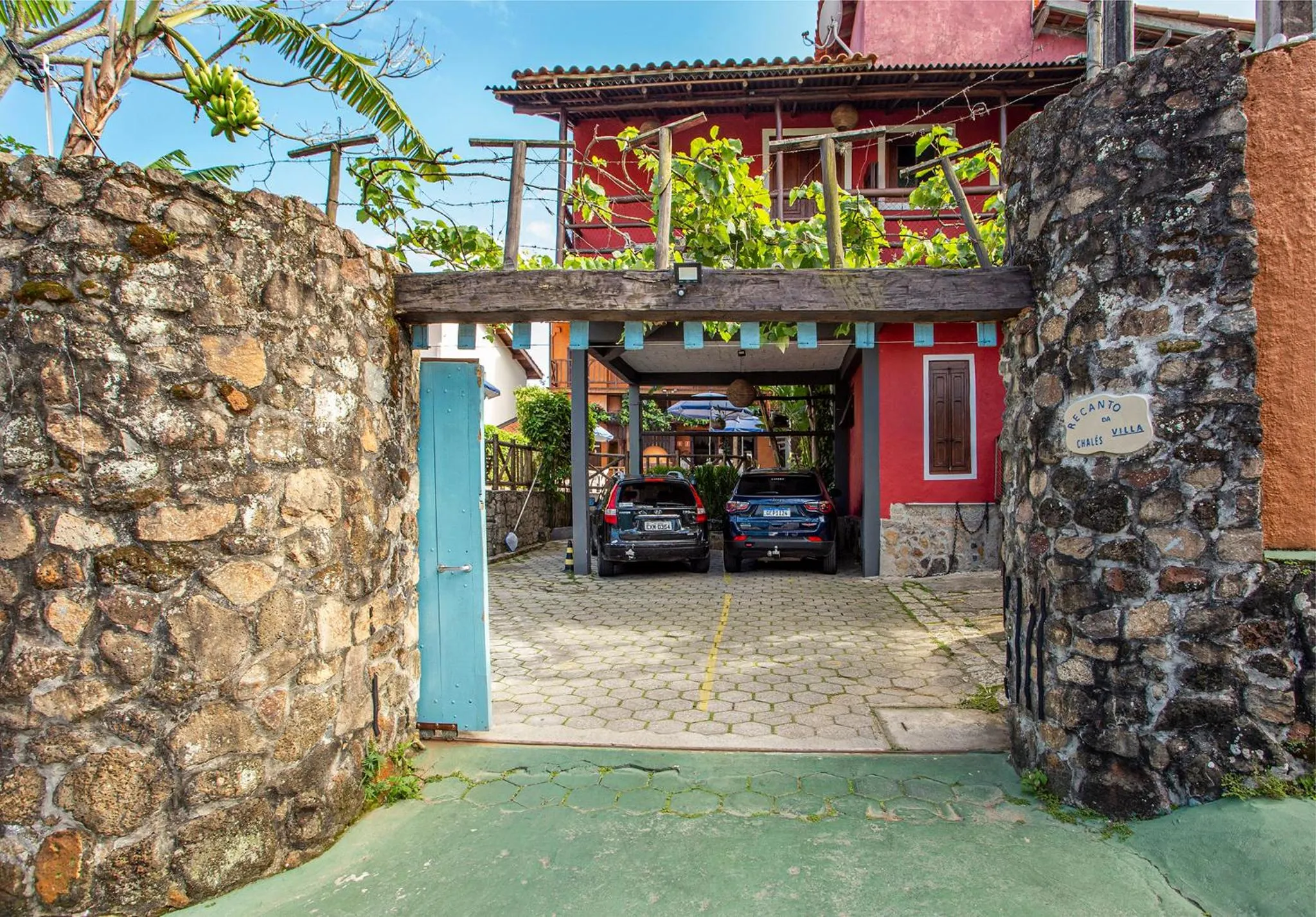 Property building in Pousada Recanto da Villa