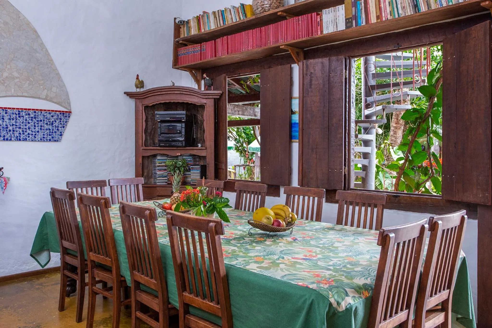 Breakfast in Pousada Recanto da Villa