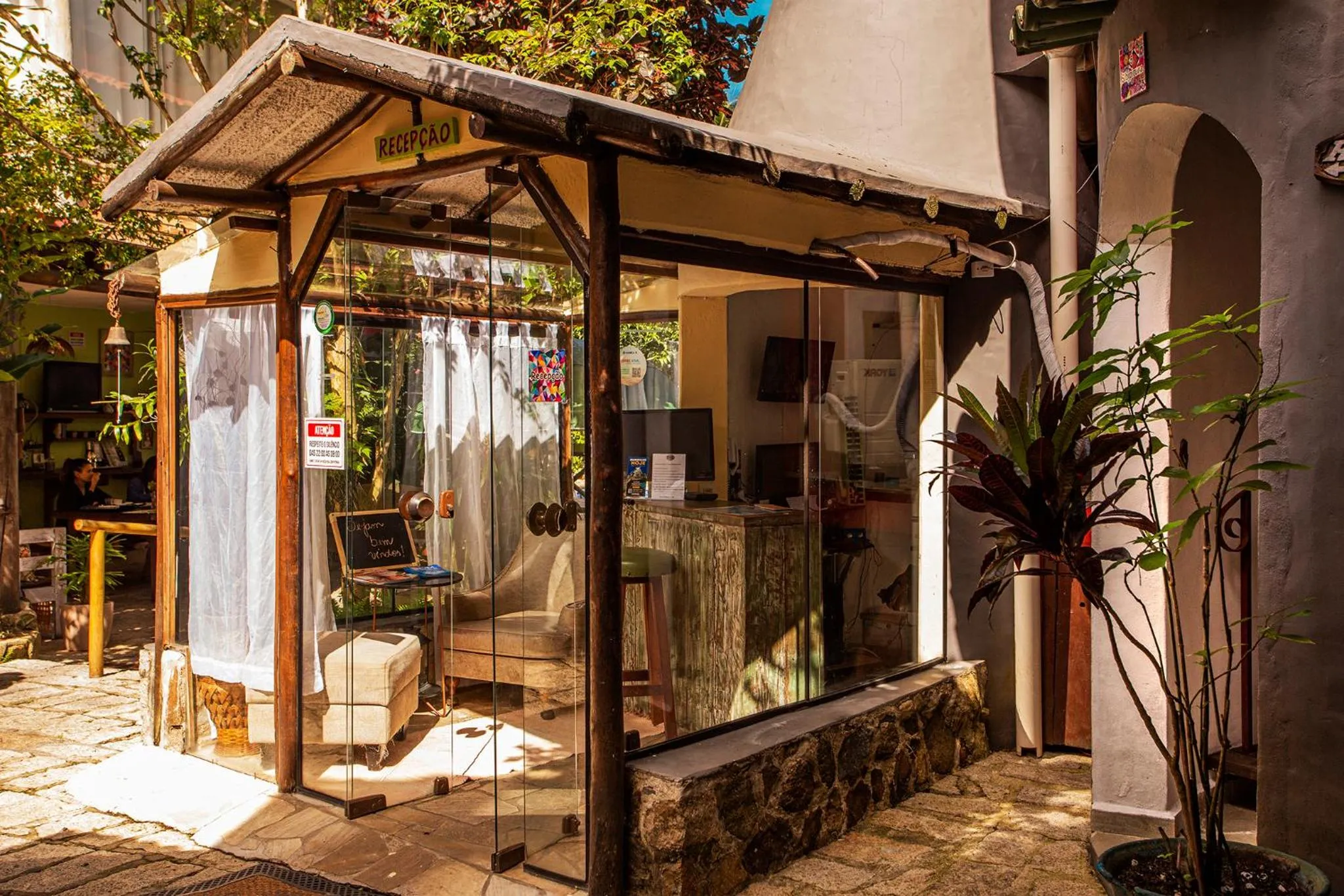 Lobby or reception in Pousada Recanto da Villa
