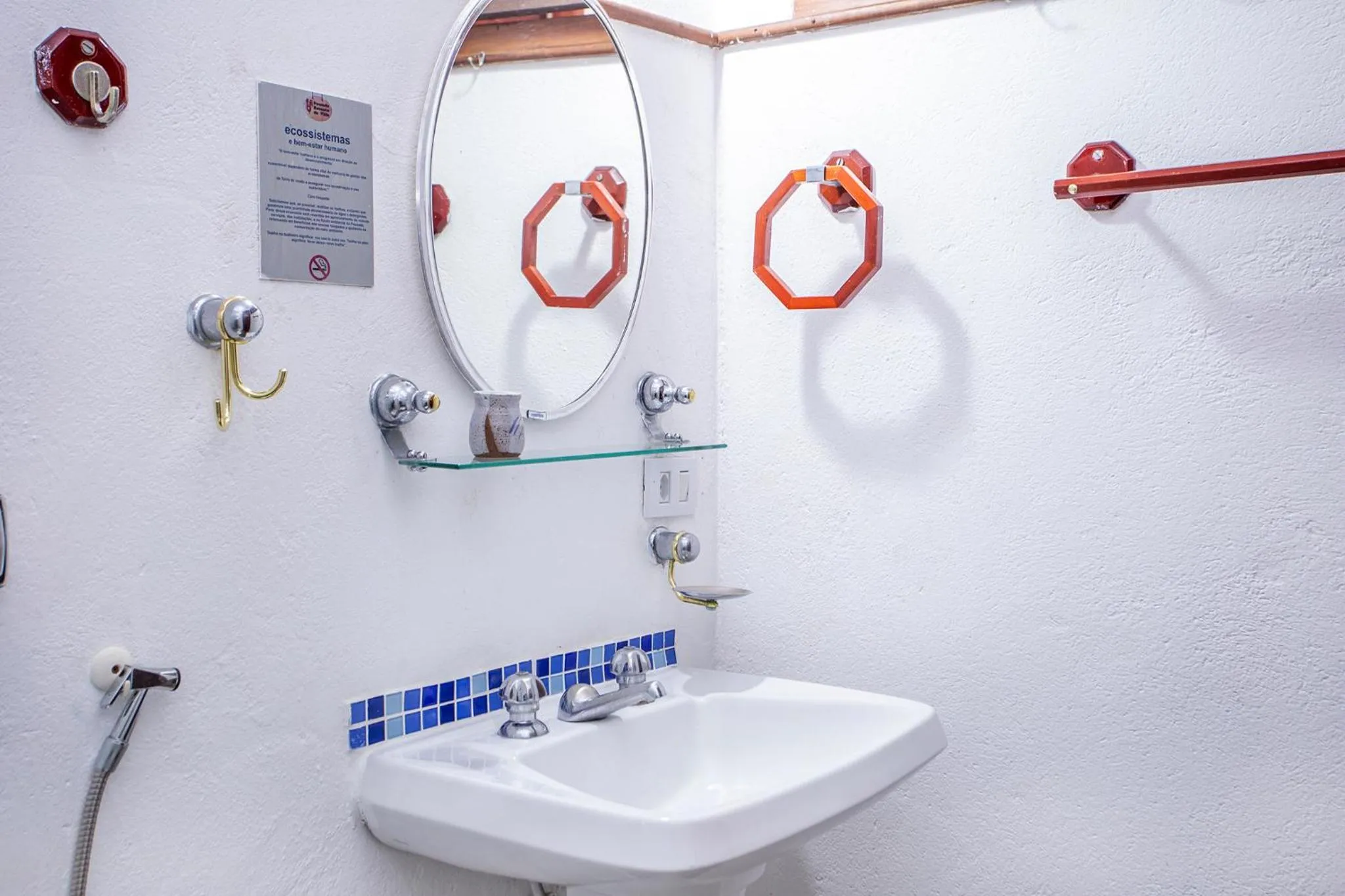 Shower in Pousada Recanto da Villa