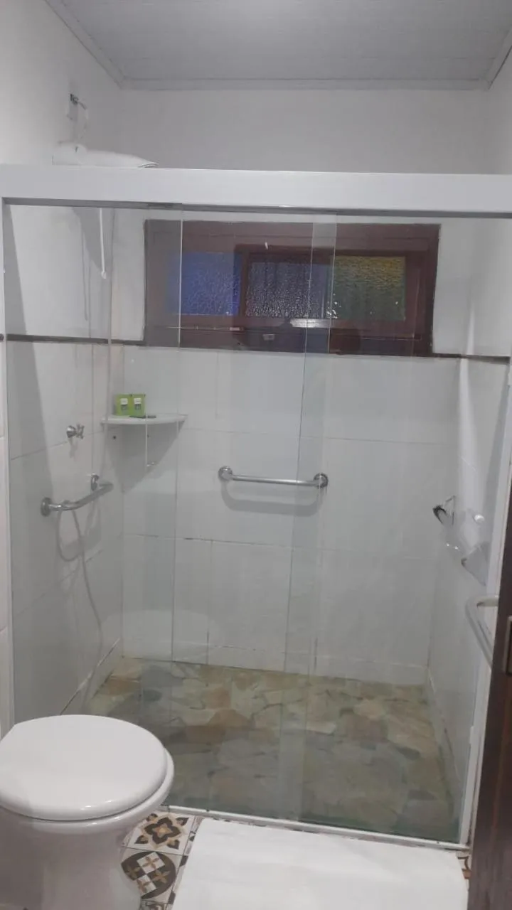 Bathroom in Pousada Recanto da Villa