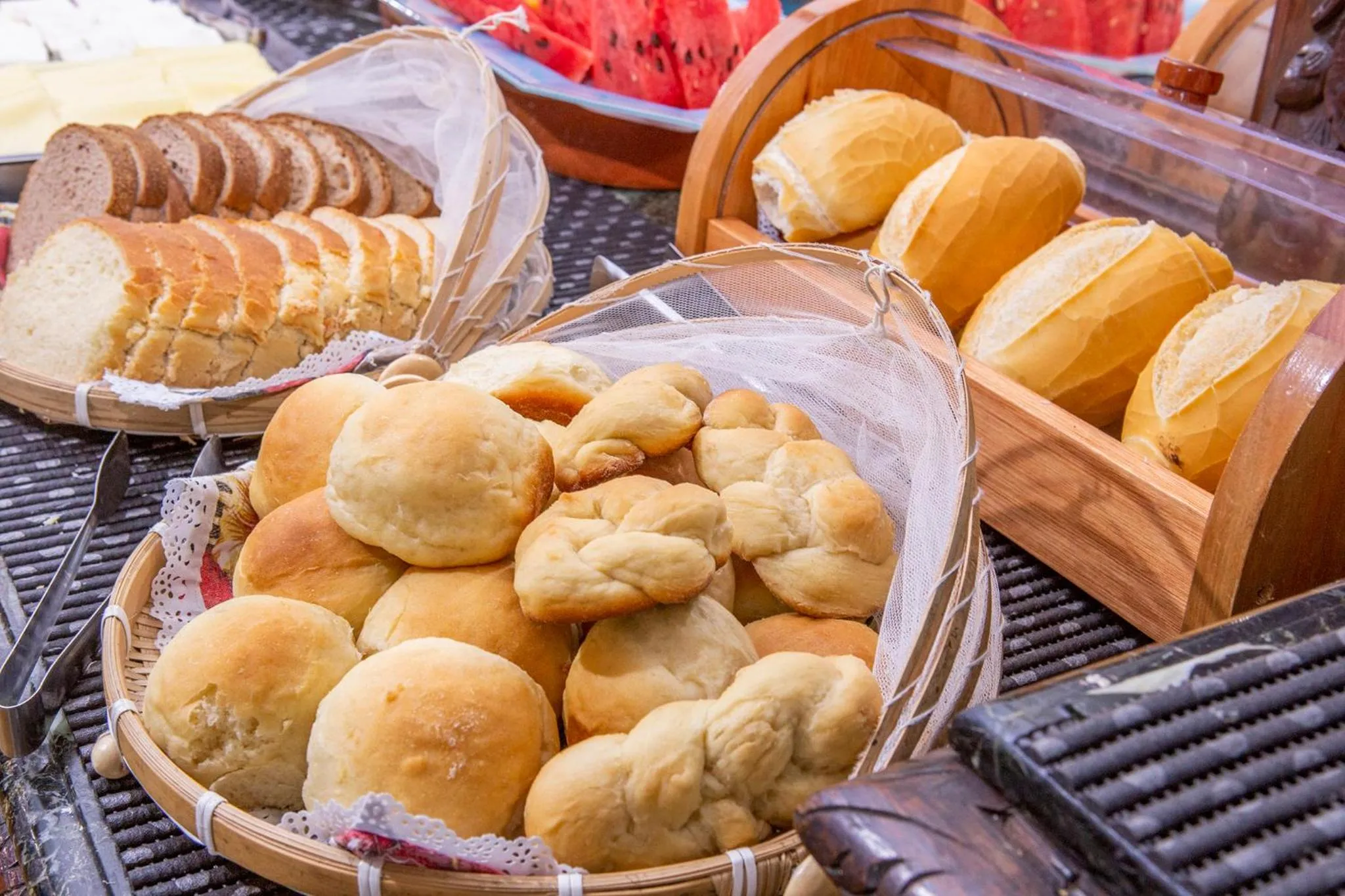 Breakfast in Pousada Recanto da Villa