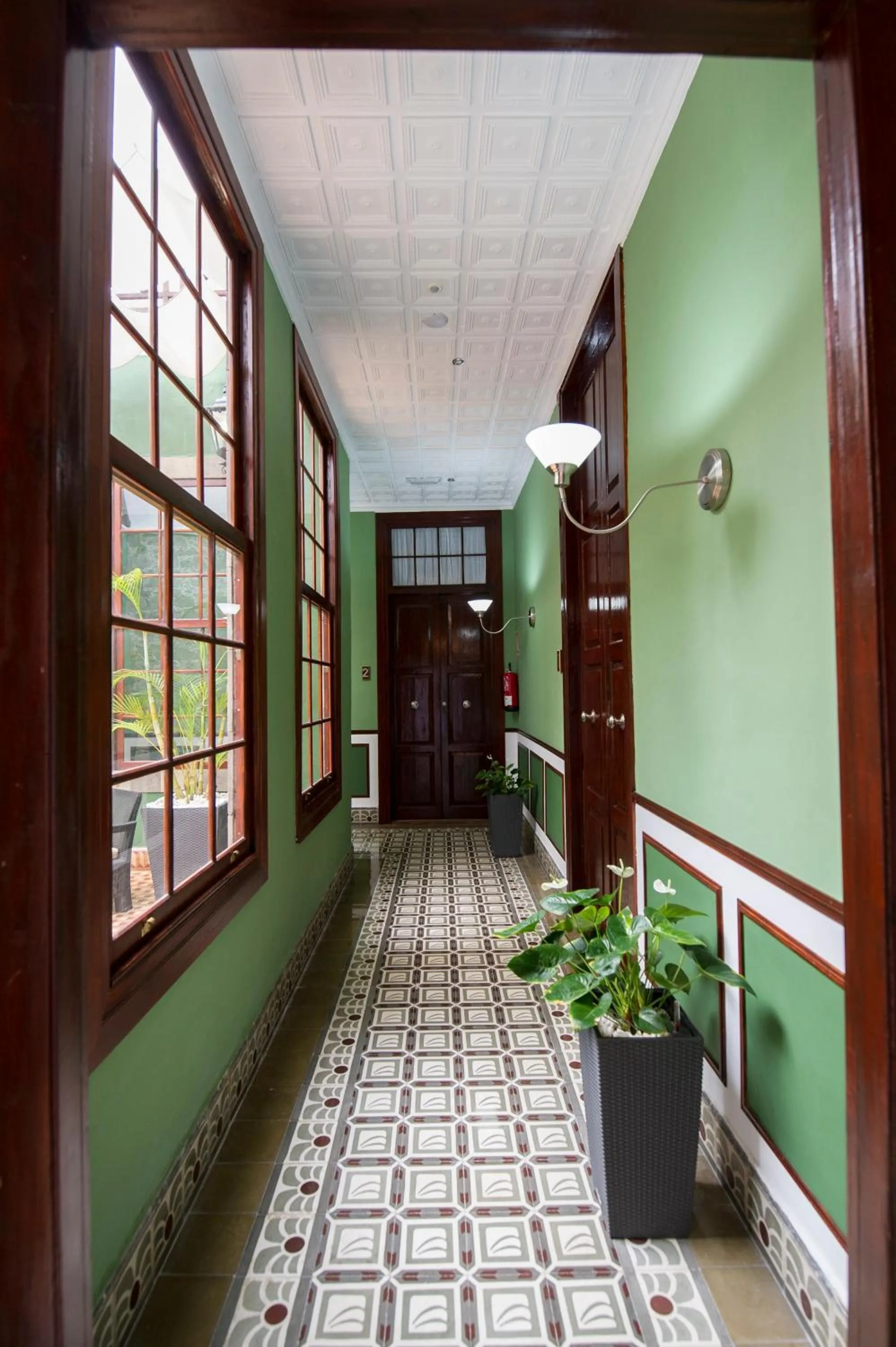 Patio in Hotel Emblemático Arucas