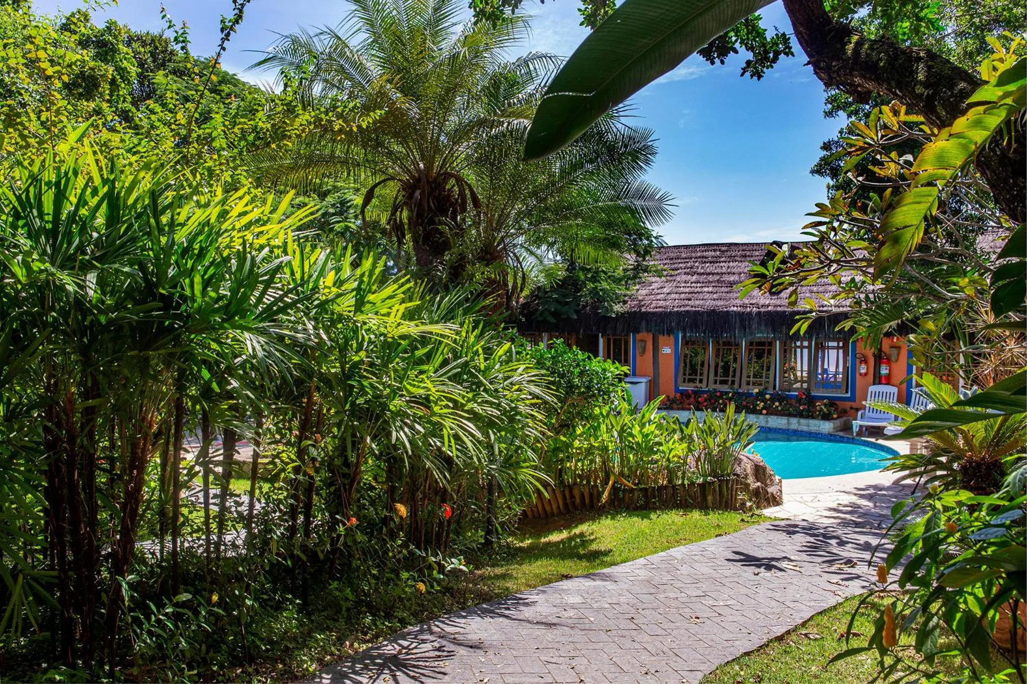 Natural landscape in Hotel Alemão Beach de Ilhabela