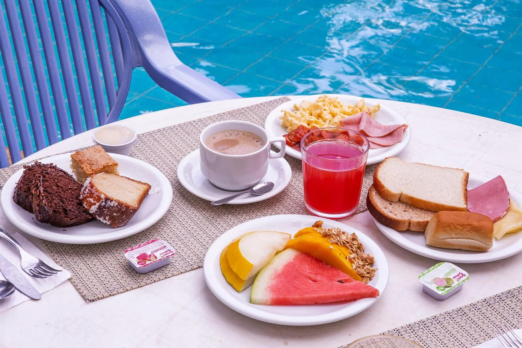 Breakfast in Hotel Alemão Beach de Ilhabela