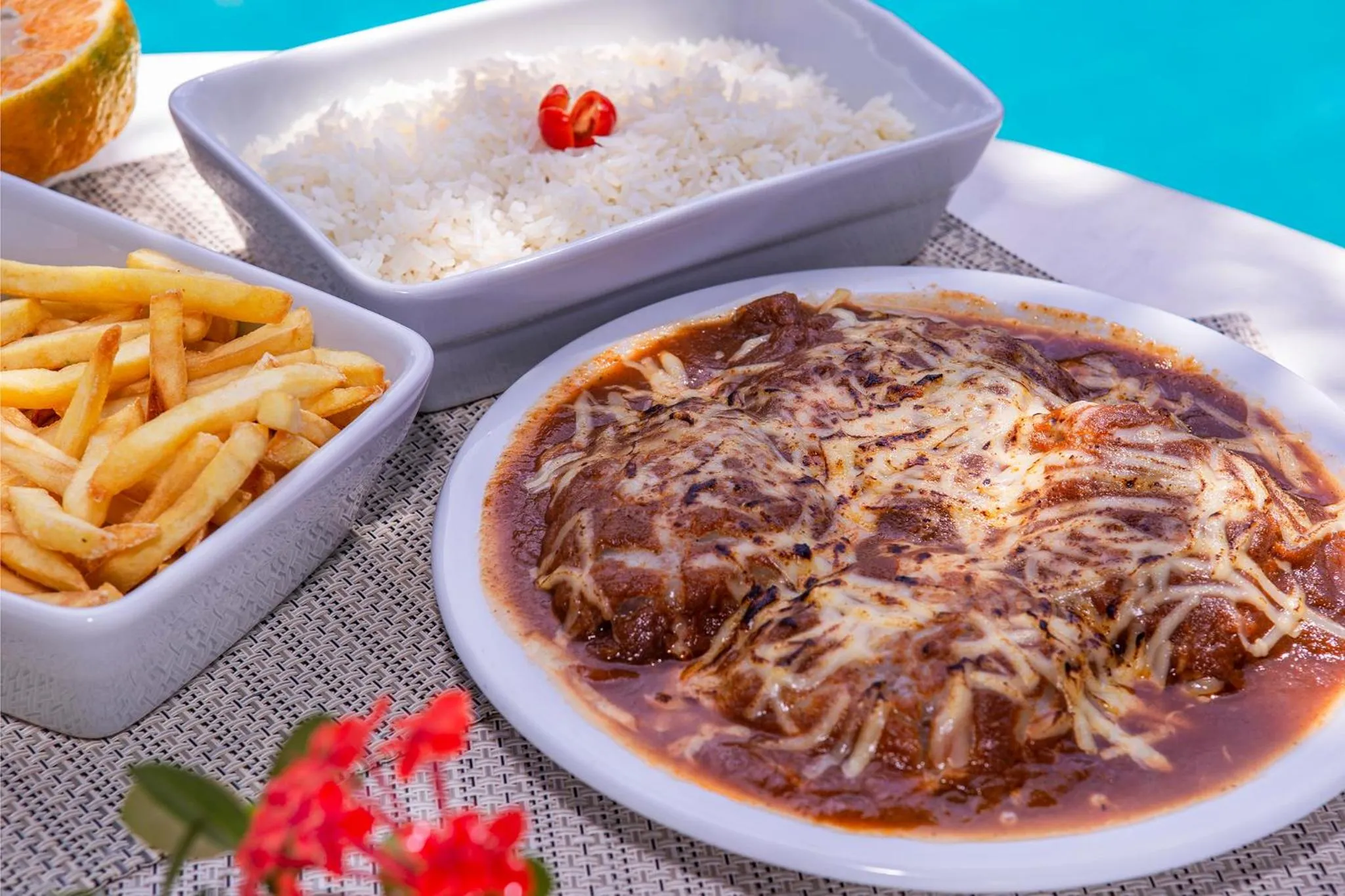 Food in Hotel Alemão Beach de Ilhabela