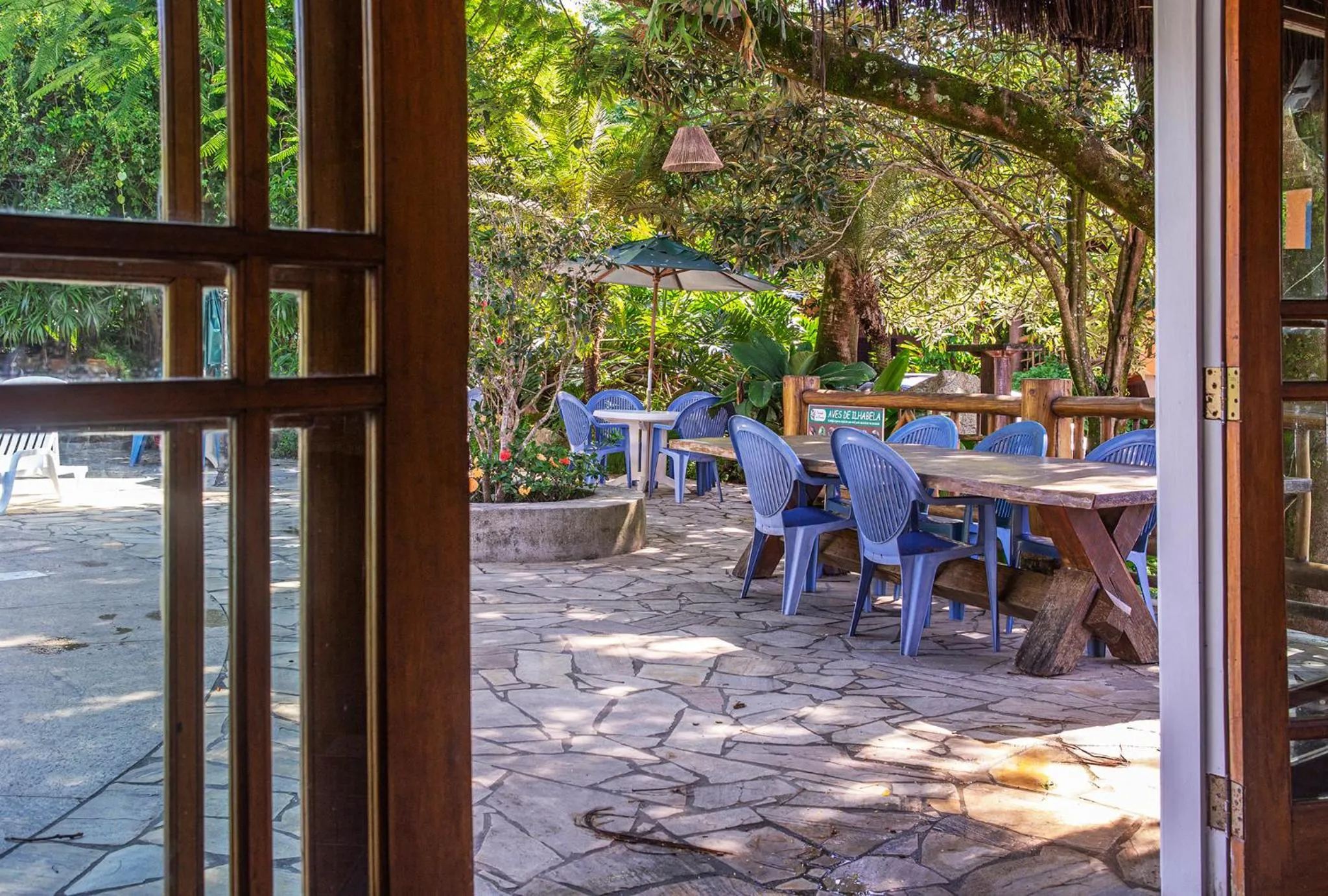Dining area in Hotel Alemão Beach de Ilhabela
