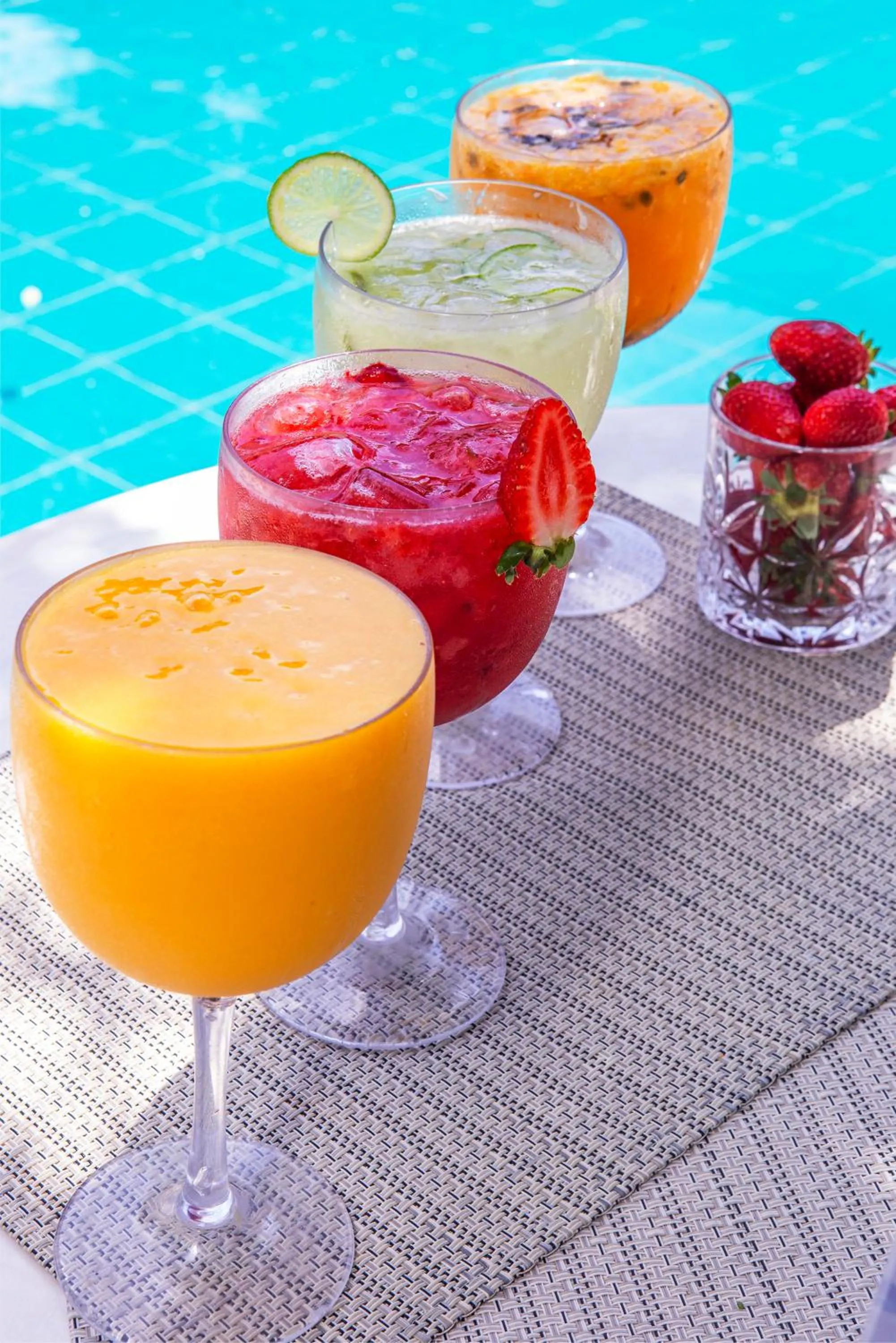 Pool view in Hotel Alemão Beach de Ilhabela