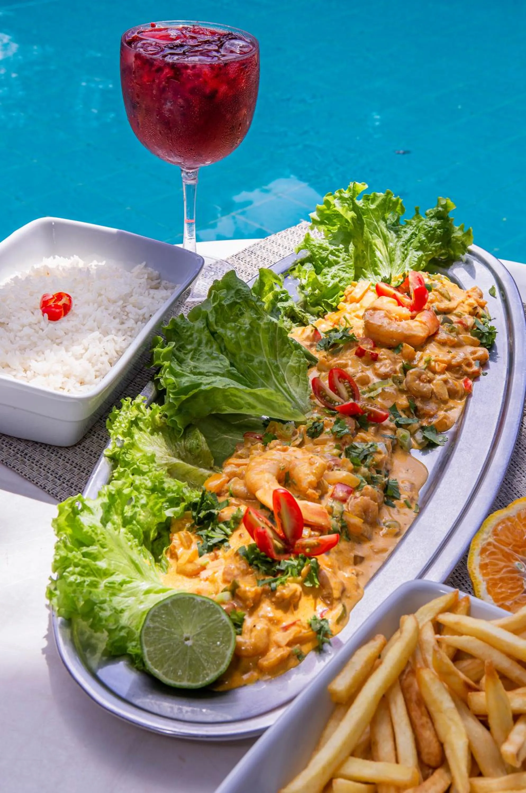 Food and drinks in Hotel Alemão Beach de Ilhabela