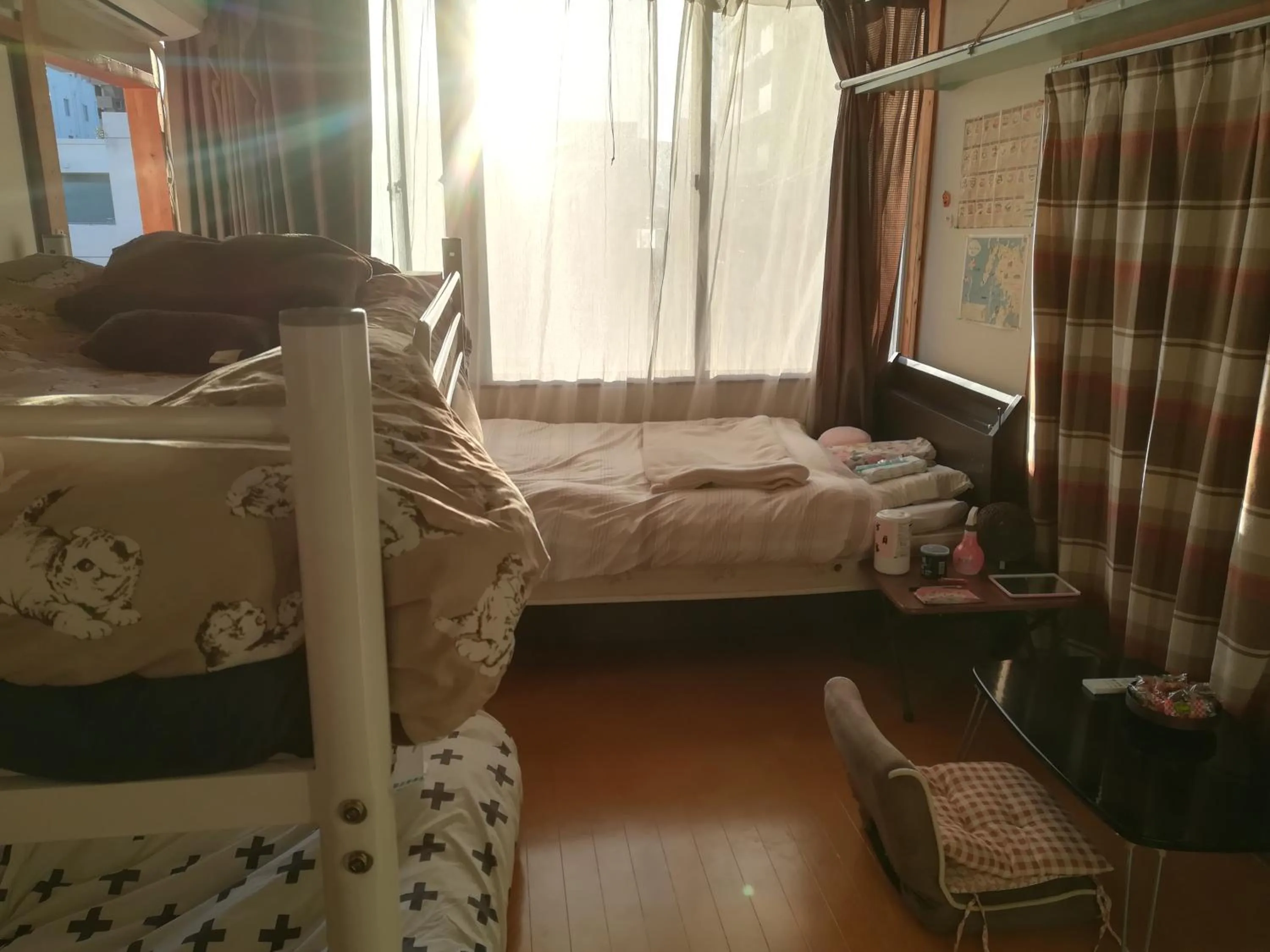bunk bed, Bed in Credo Sasebo