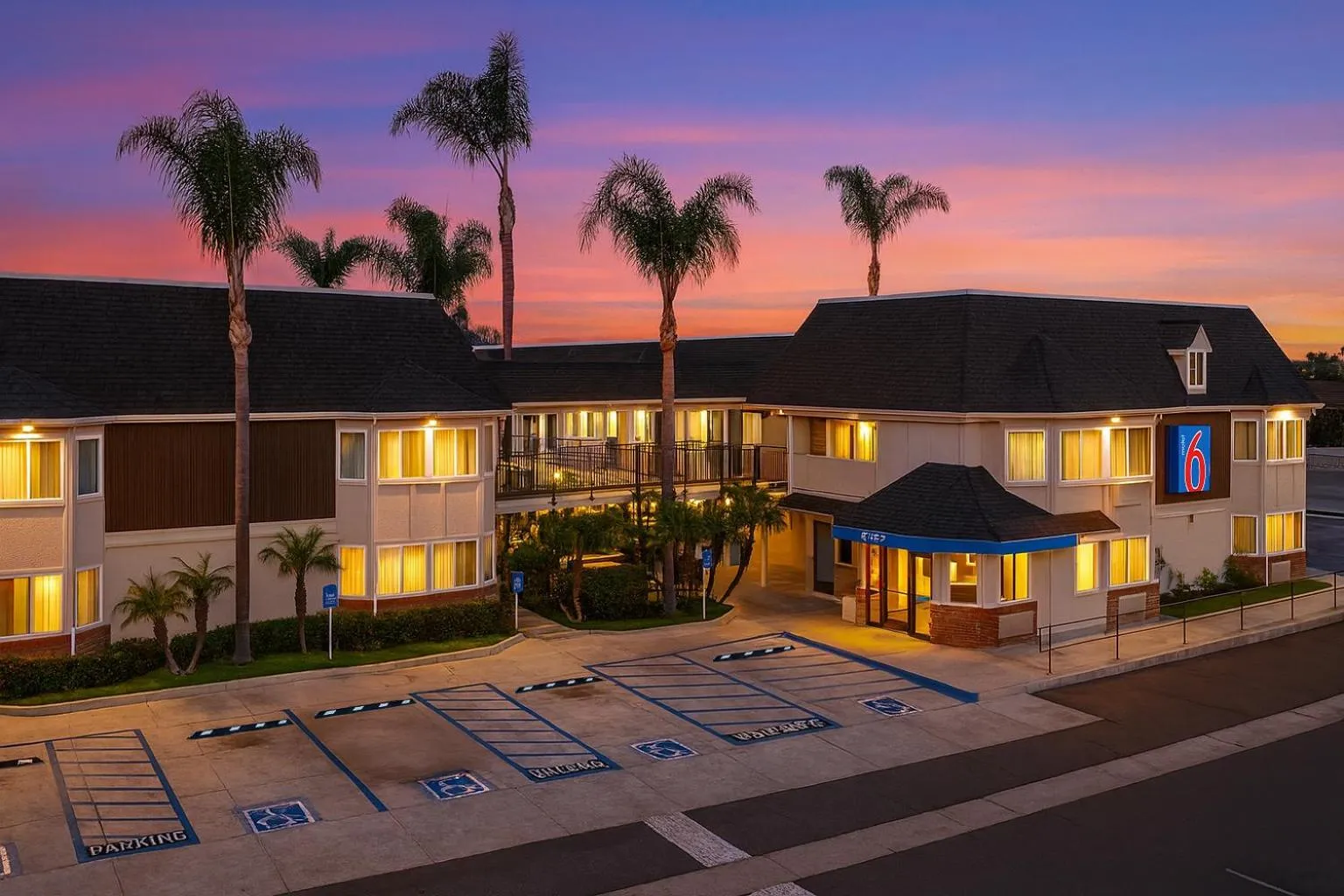 Property building in Motel 6-Westminster, CA - North