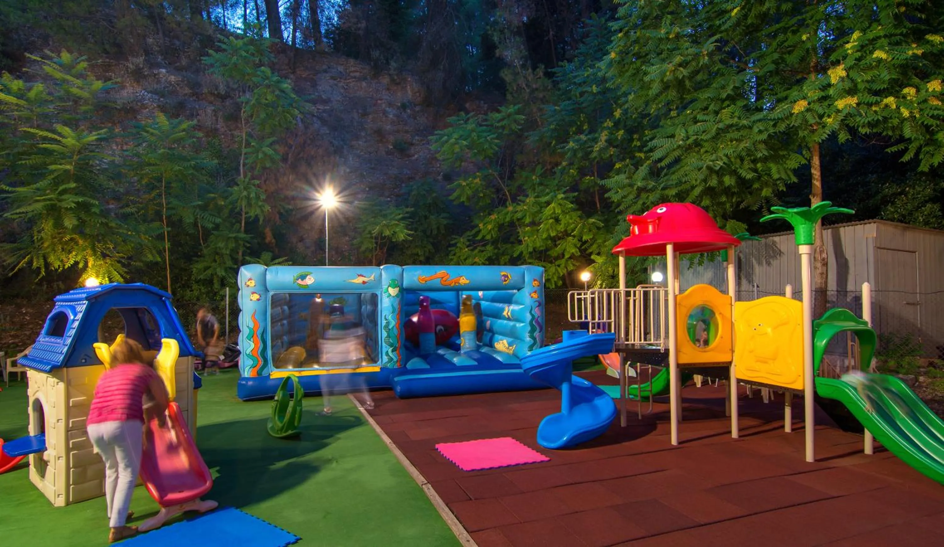 Children play ground in Frontzu Politia