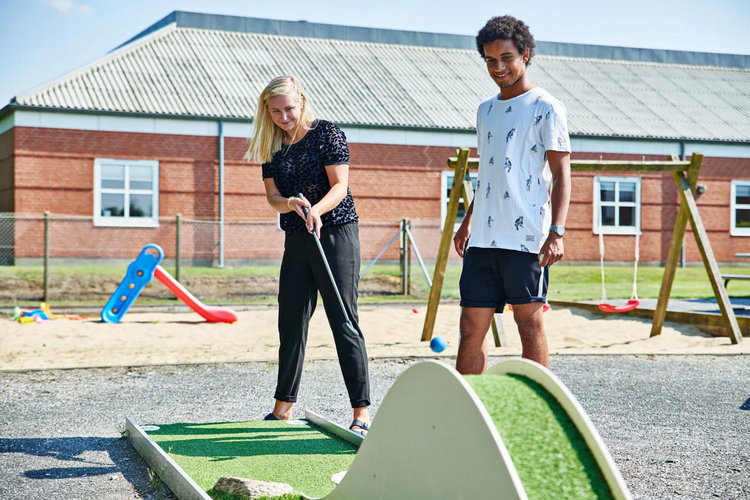 Property building in Danhostel Ringkøbing