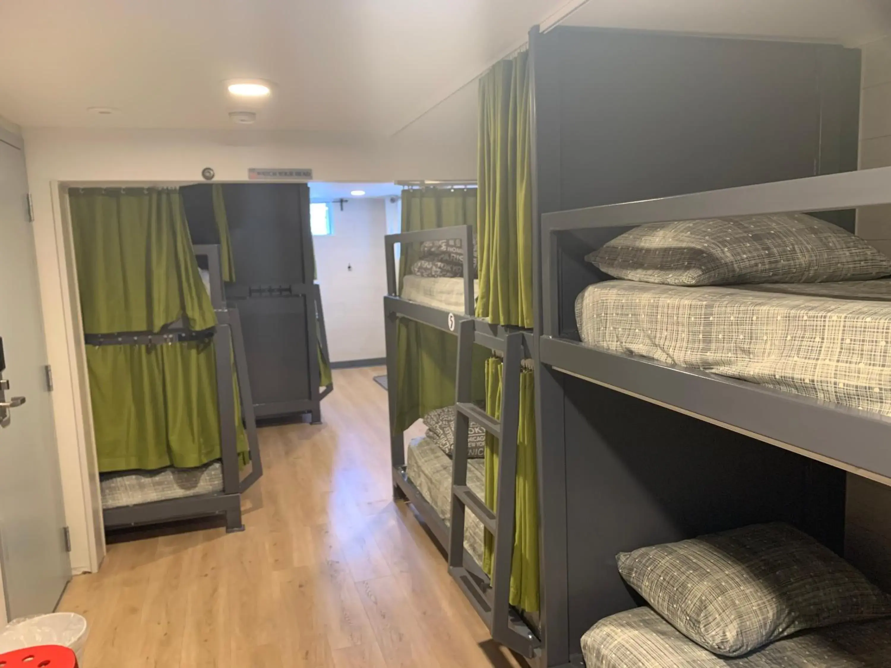 Bed in 8-Bed Female Dormitory Room (Basement level) in Jasper Downtown Hostel Bed in 8-Bed Female Dormitory Room (Basement level) in Jasper Downtown Hostel