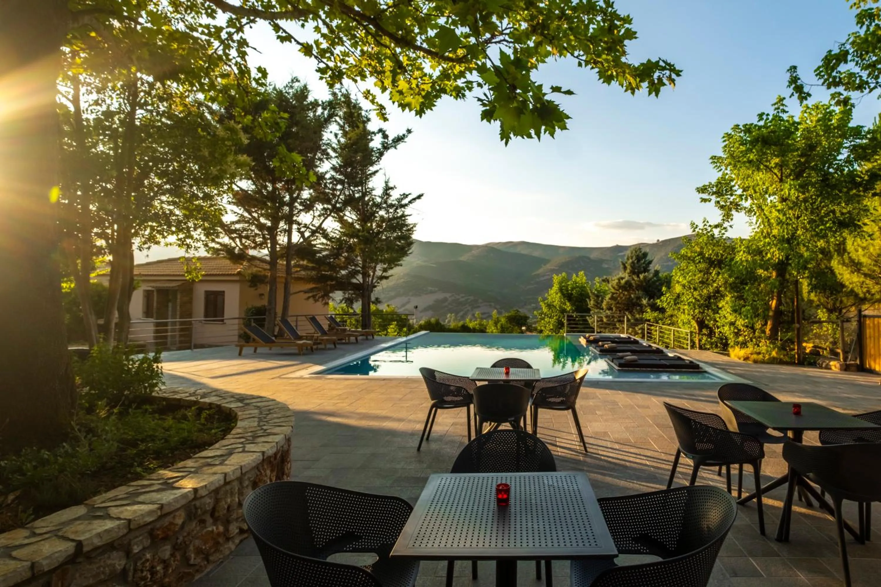 Patio in Finday Eco Boutique Hotel