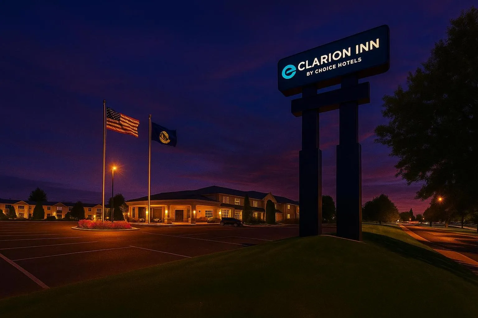 Property building in Clarion Inn Idaho Falls Riverfront