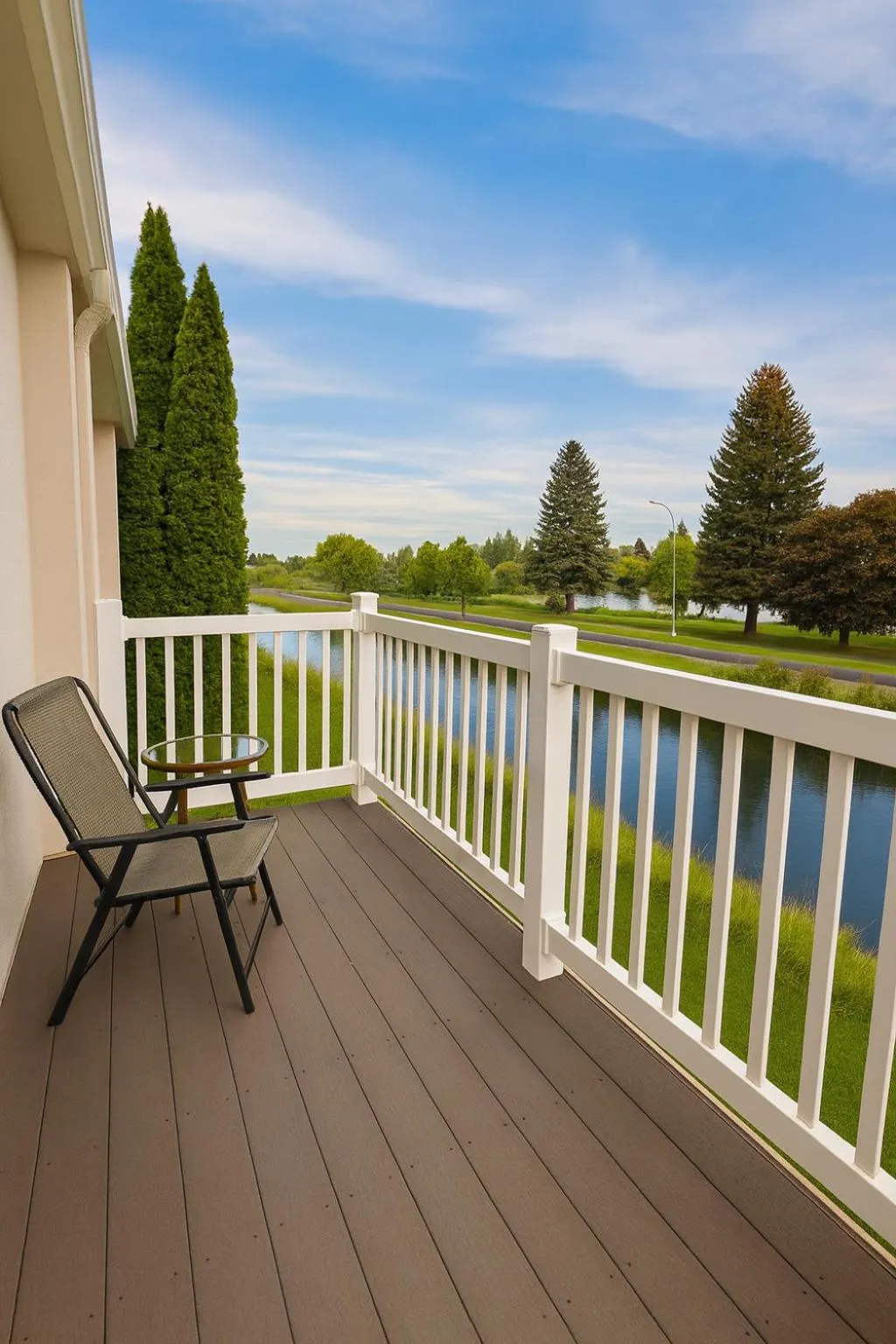 River view in Clarion Inn Idaho Falls Riverfront