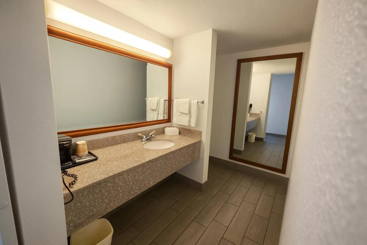 Bathroom in Clarion Inn Idaho Falls Riverfront