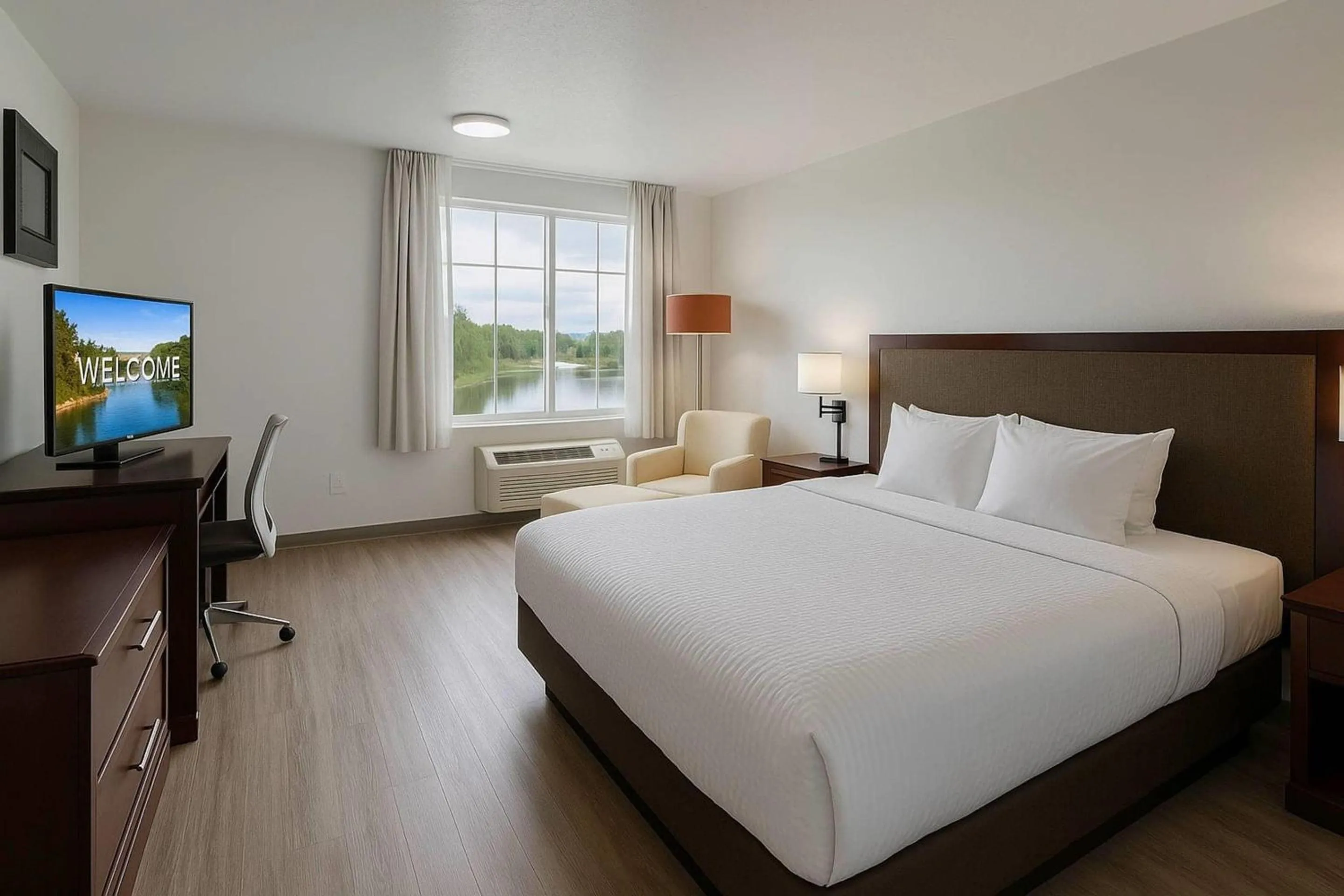 Bedroom, Bed in Clarion Inn Idaho Falls Riverfront