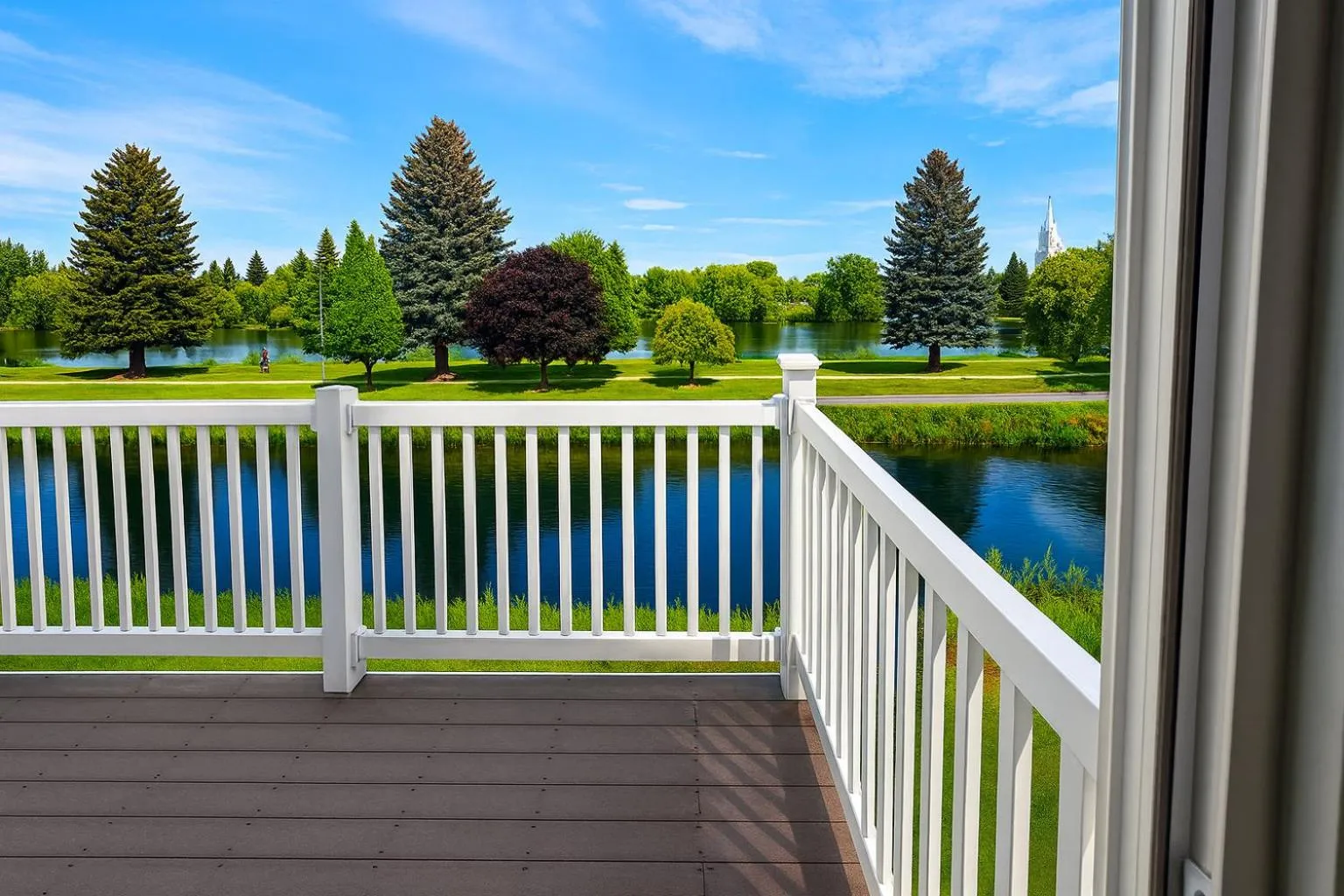 Lake view in Clarion Inn Idaho Falls Riverfront