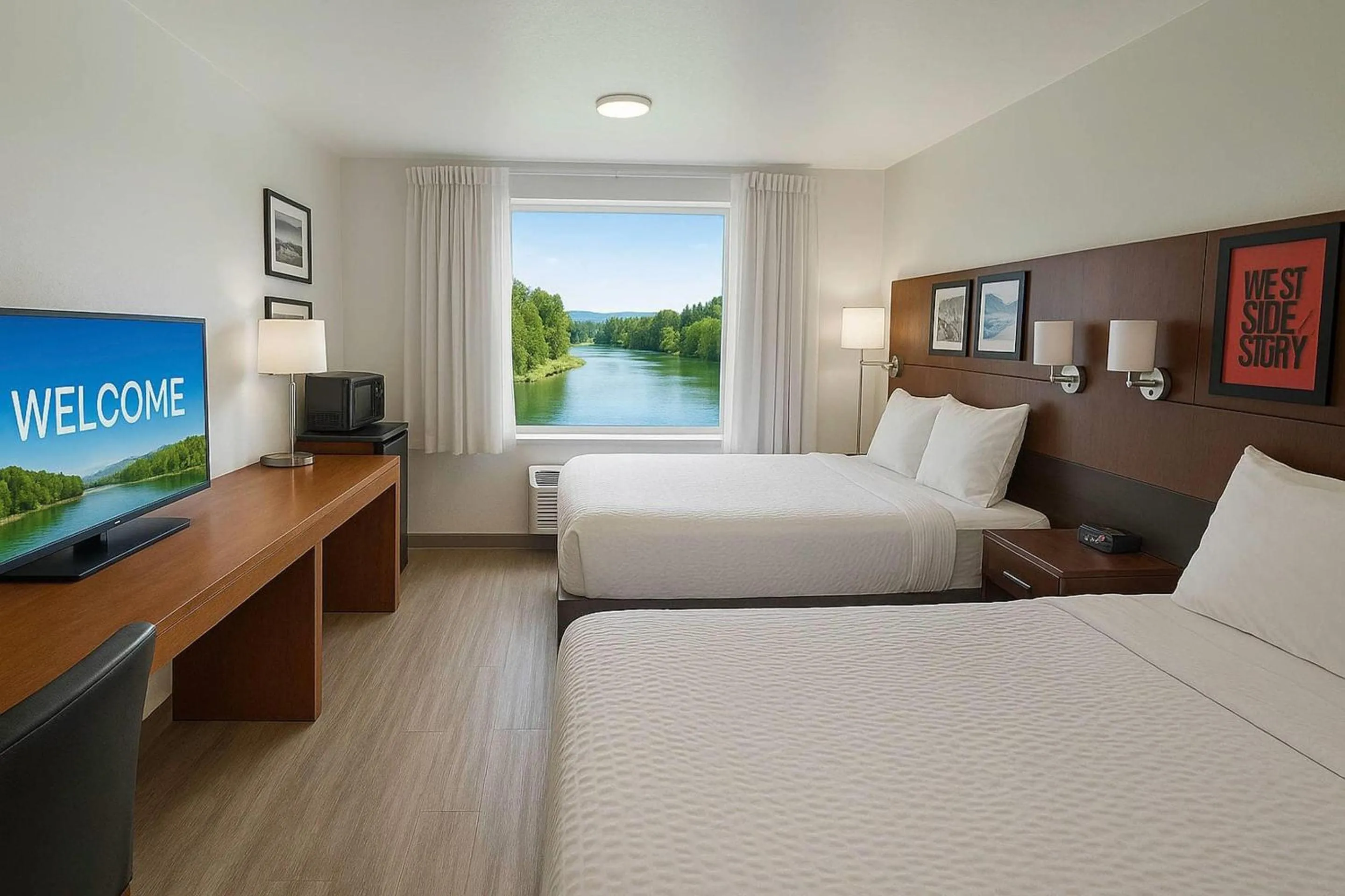 Bedroom, Bed in Clarion Inn Idaho Falls Riverfront