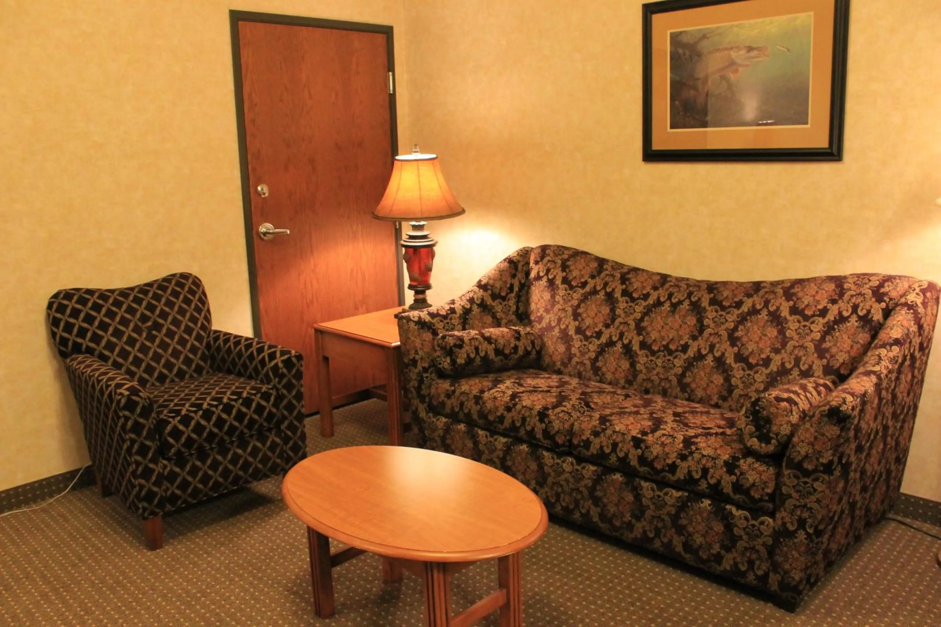 Living room in Rushmore Express & Suites
