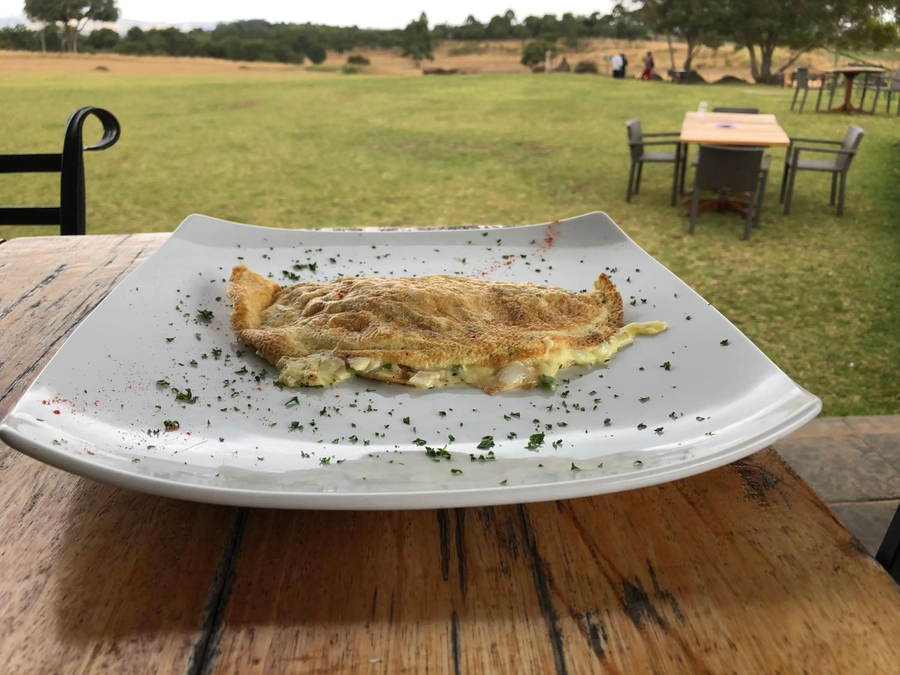Breakfast in Game Haven Lodge